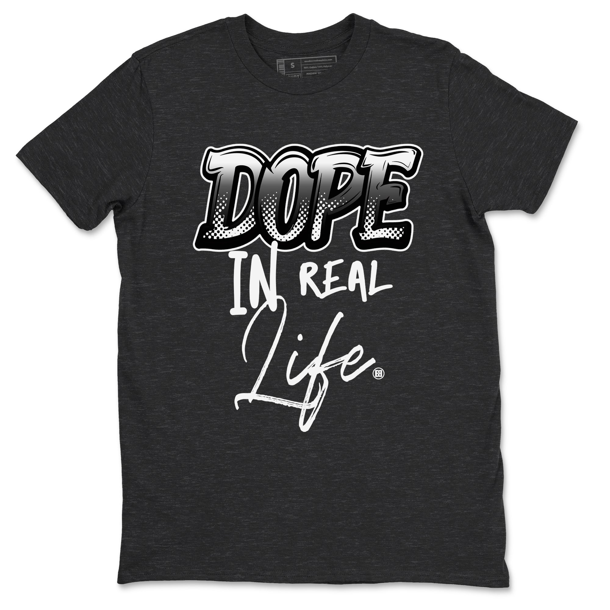 Dope In Real Life Sneaker Tees - Air Jordan 4 White Thunder