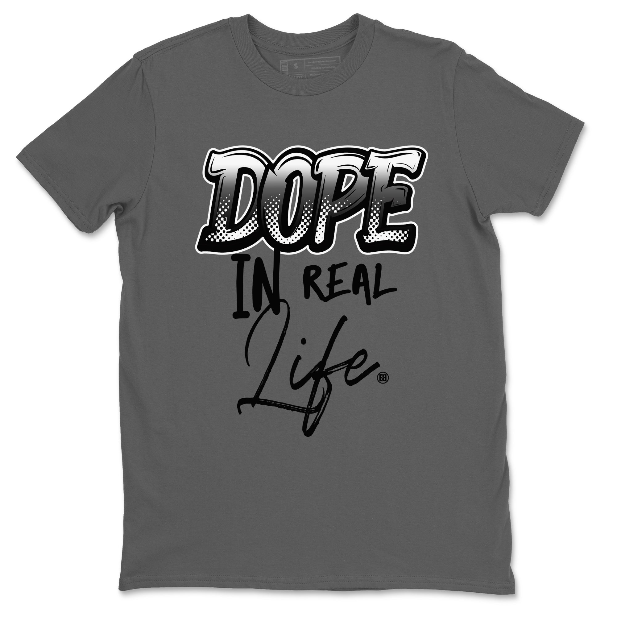Dope In Real Life Sneaker Tees - Air Jordan 4 White Thunder