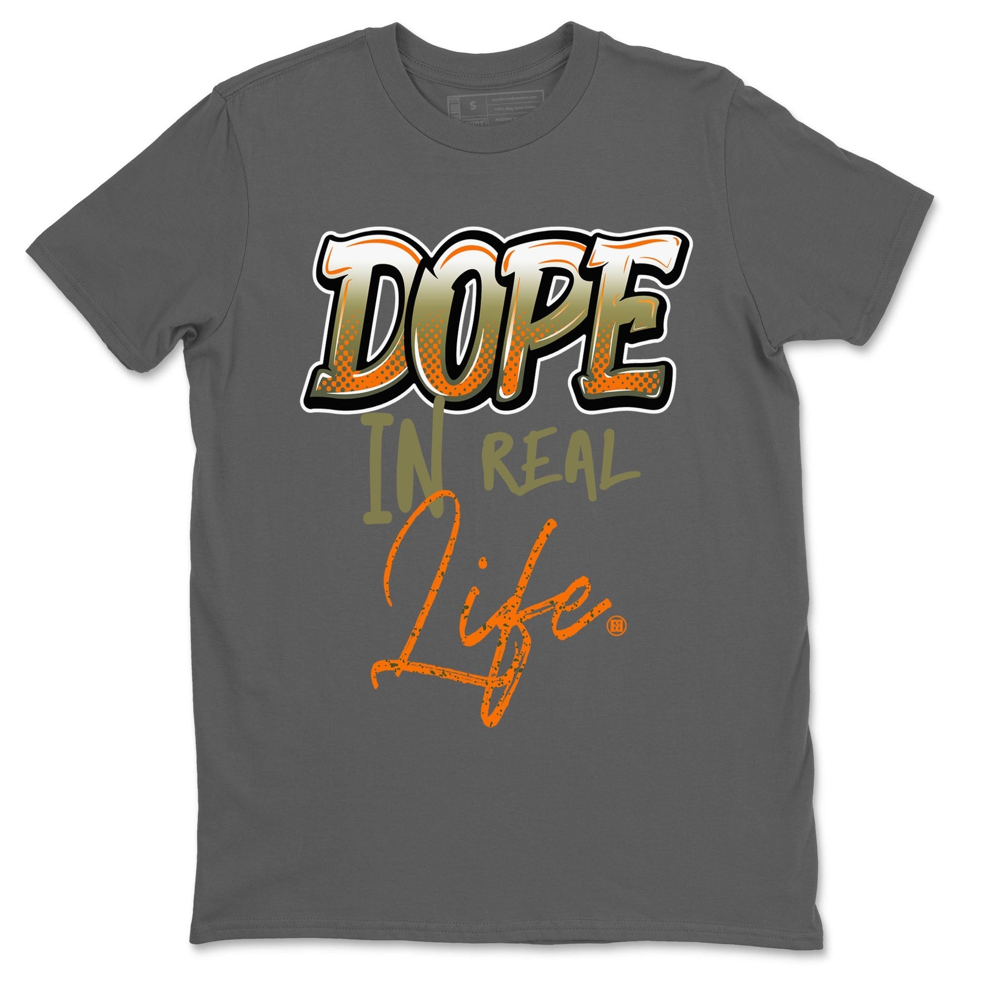 Dope In Real Life Sneaker Tees - Air Jordan 5 Olive