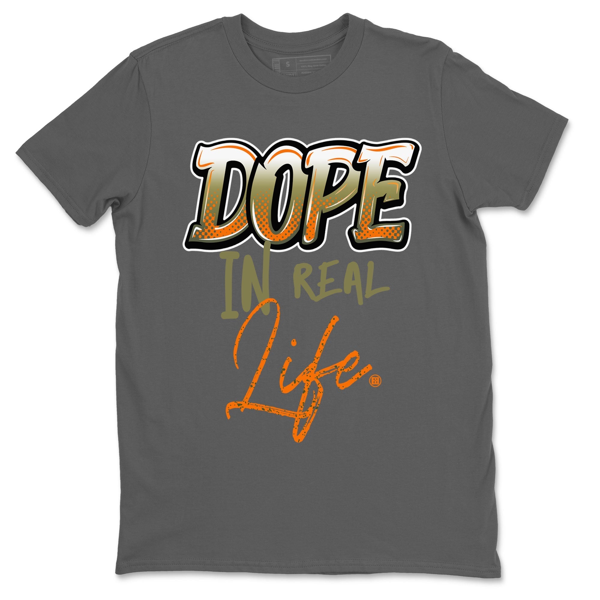 Dope In Real Life Sneaker Tees - Air Jordan 5 Olive