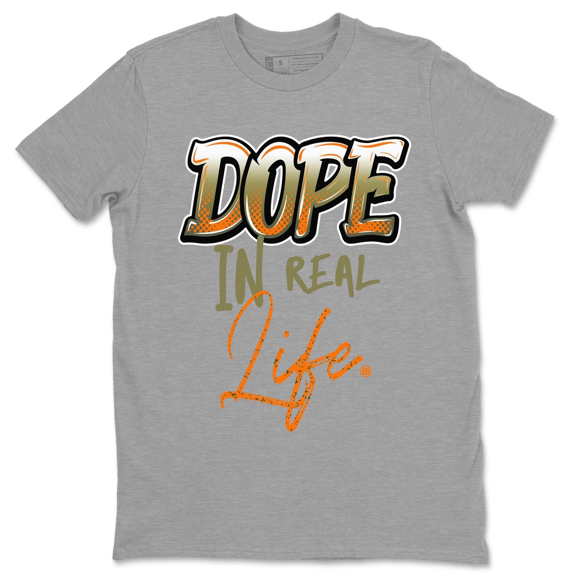 Dope In Real Life Sneaker Tees - Air Jordan 5 Olive