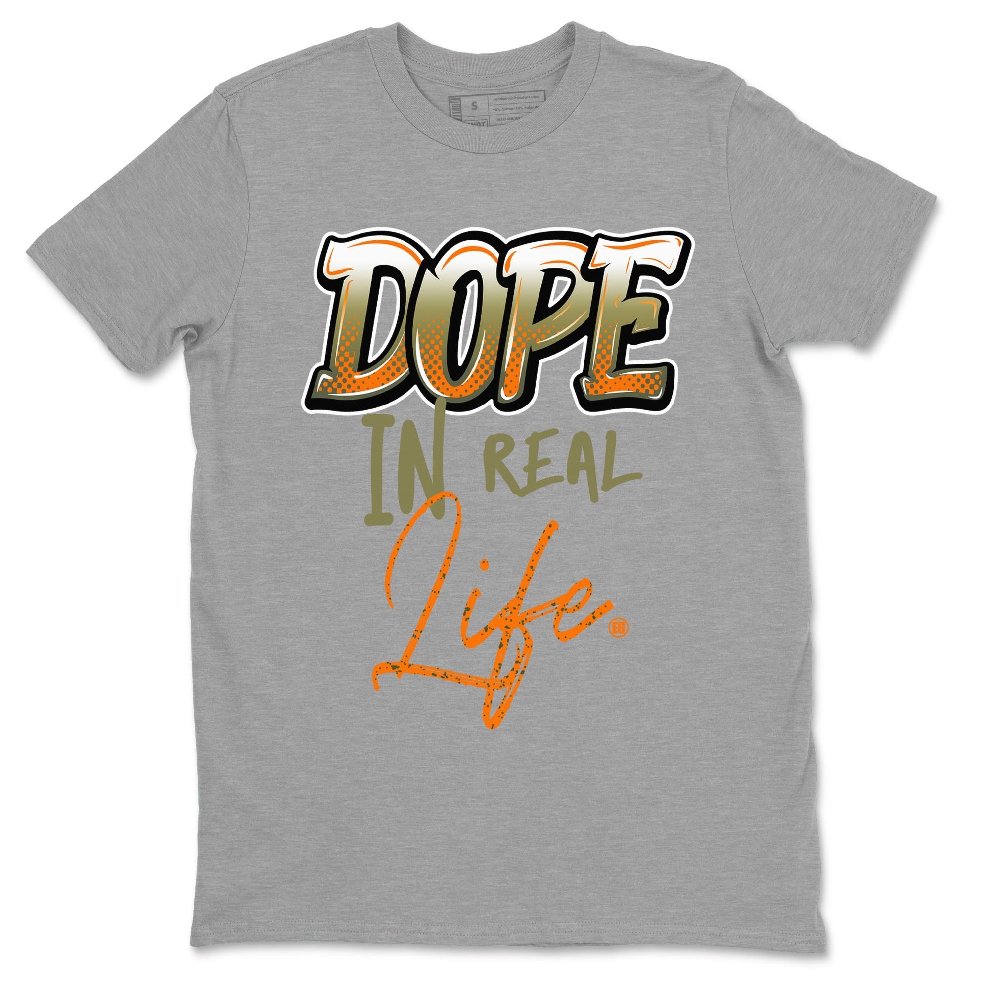 Dope In Real Life Sneaker Tees - Air Jordan 5 Olive