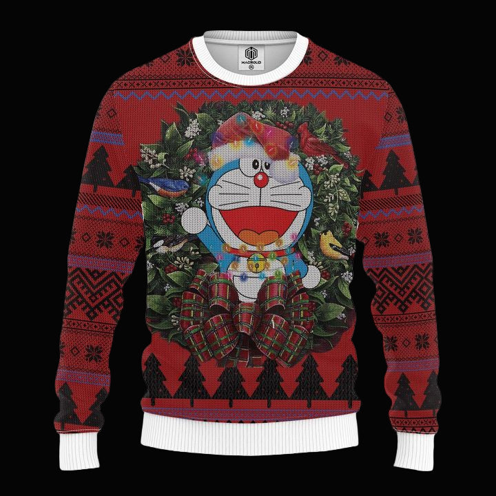 Doreamon Mc Ugly Christmas Sweater Thanksgiving Gift ? Usalast