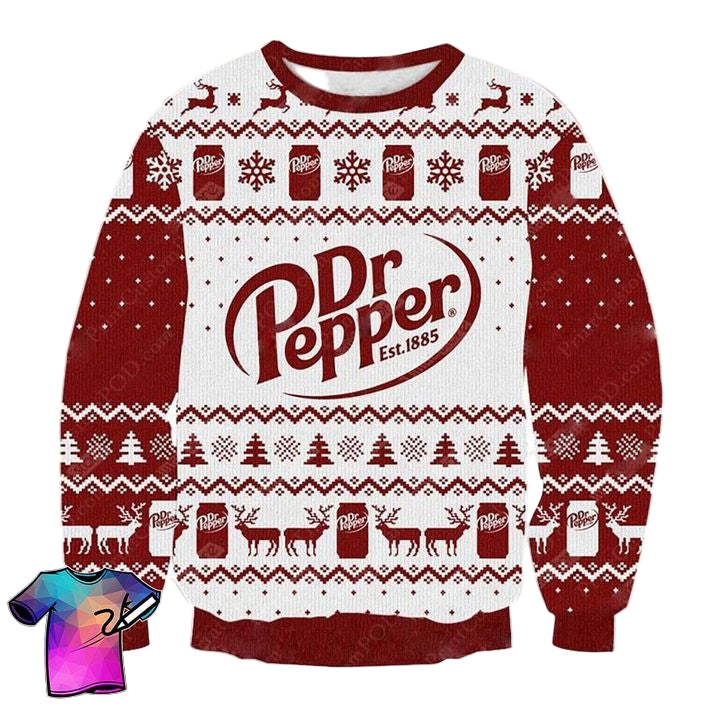 Dr Pepper 1885 Ugly Christmas Sweater 2022 ? Usalast