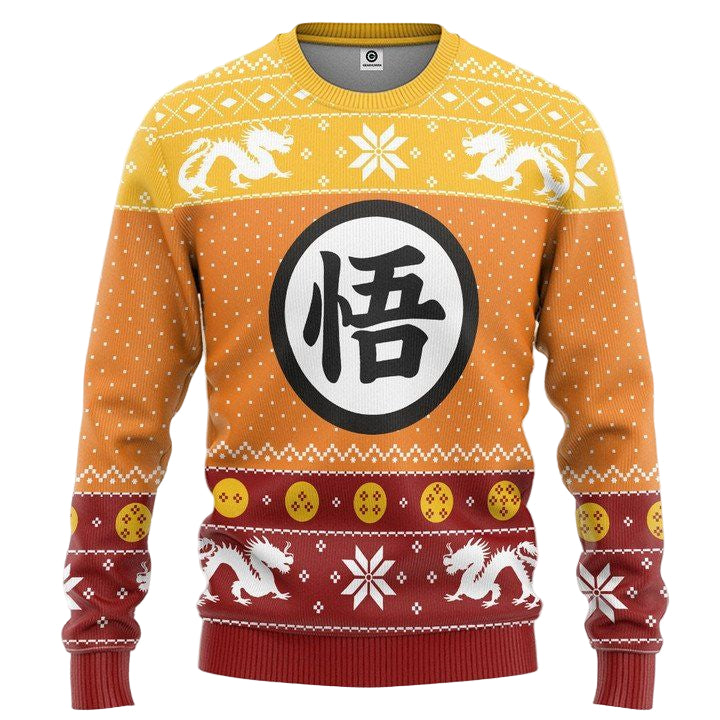 Dragon Ball Son Goku Christmas Sweater ? Usalast