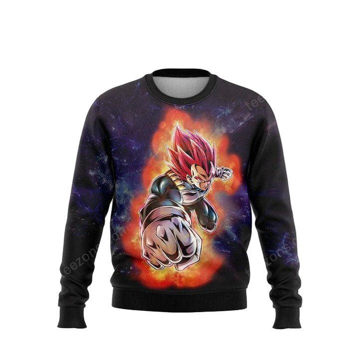 Dragon Ball Ssg Vegeta Sweater ? Usalast