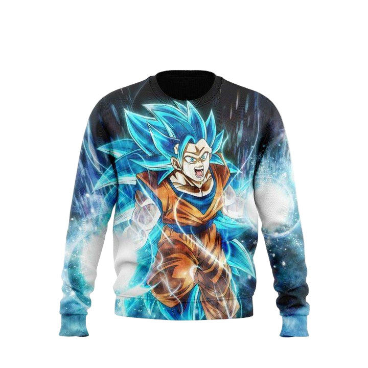 Dragon Ball Ssgss3 Goku Sweater ? Usalast