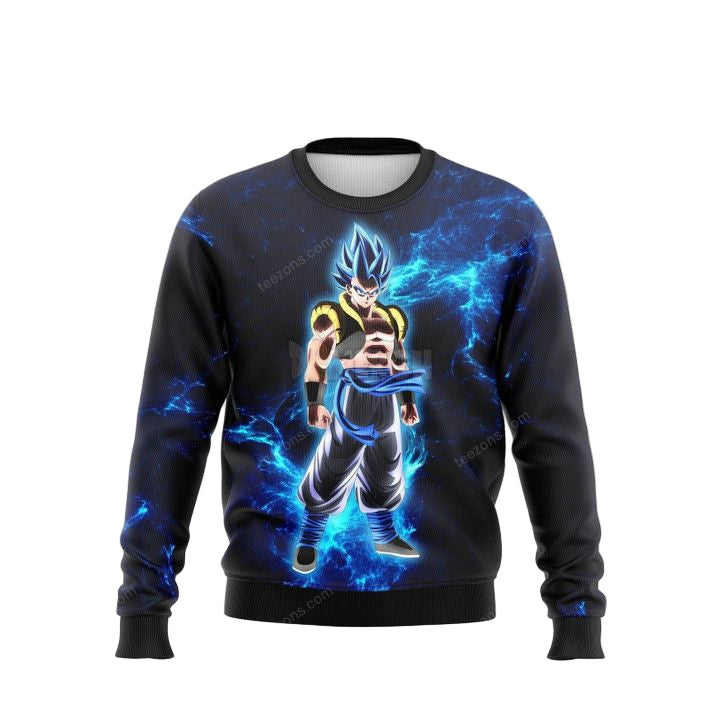 Dragon Ball Ssj Blue Gogeta Sweater ? Usalast