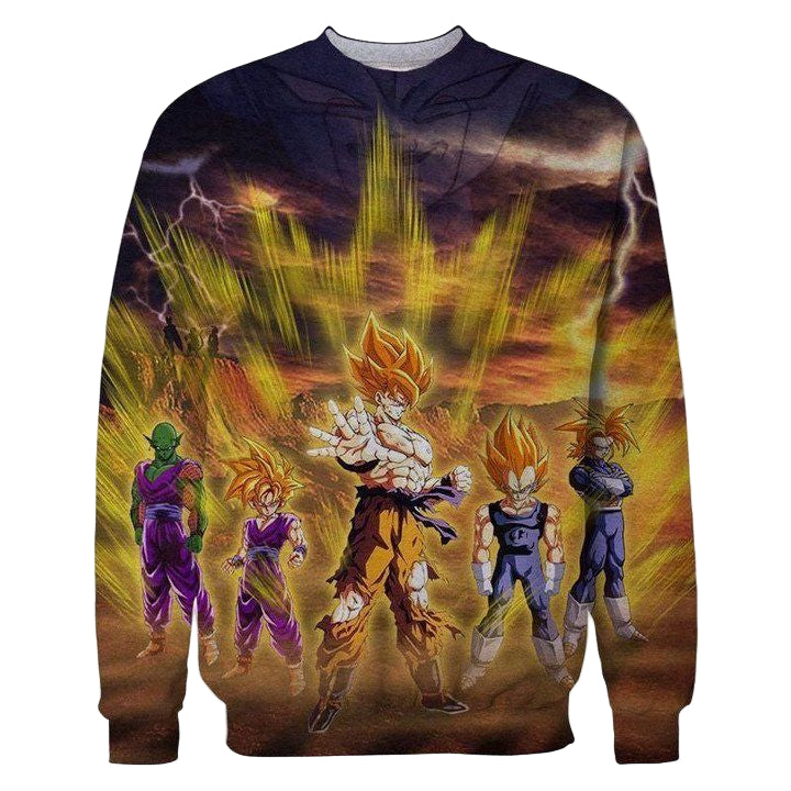Dragon Ball Z Gohan Anime 3D Printed T-Shirt Sweater ? Usalast