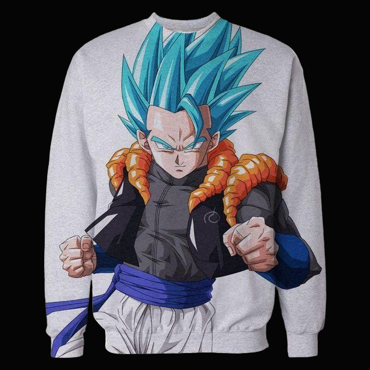 Dragon Ball Z Ssjb Gogeta 3D Printed T-Shirt Sweater ? Usalast