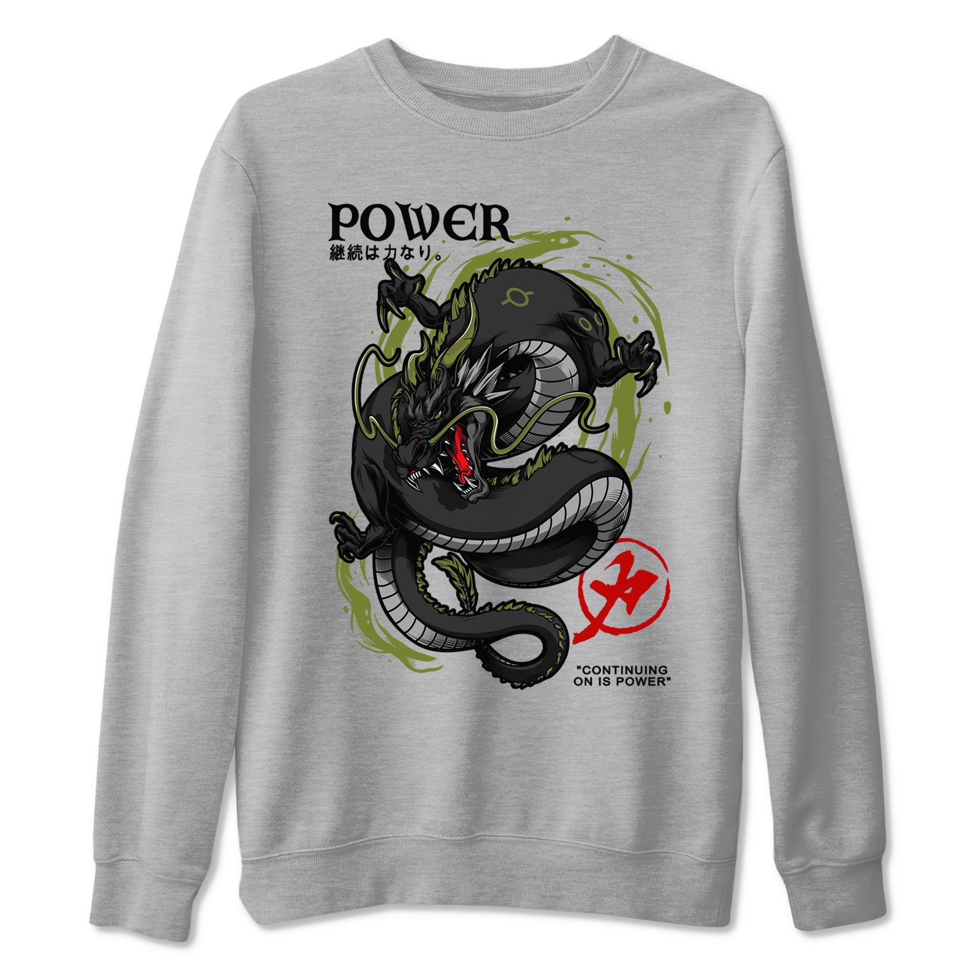 Dragon Power Sneaker Tees - Air Jordan 1 Travis Scott Medium Olive