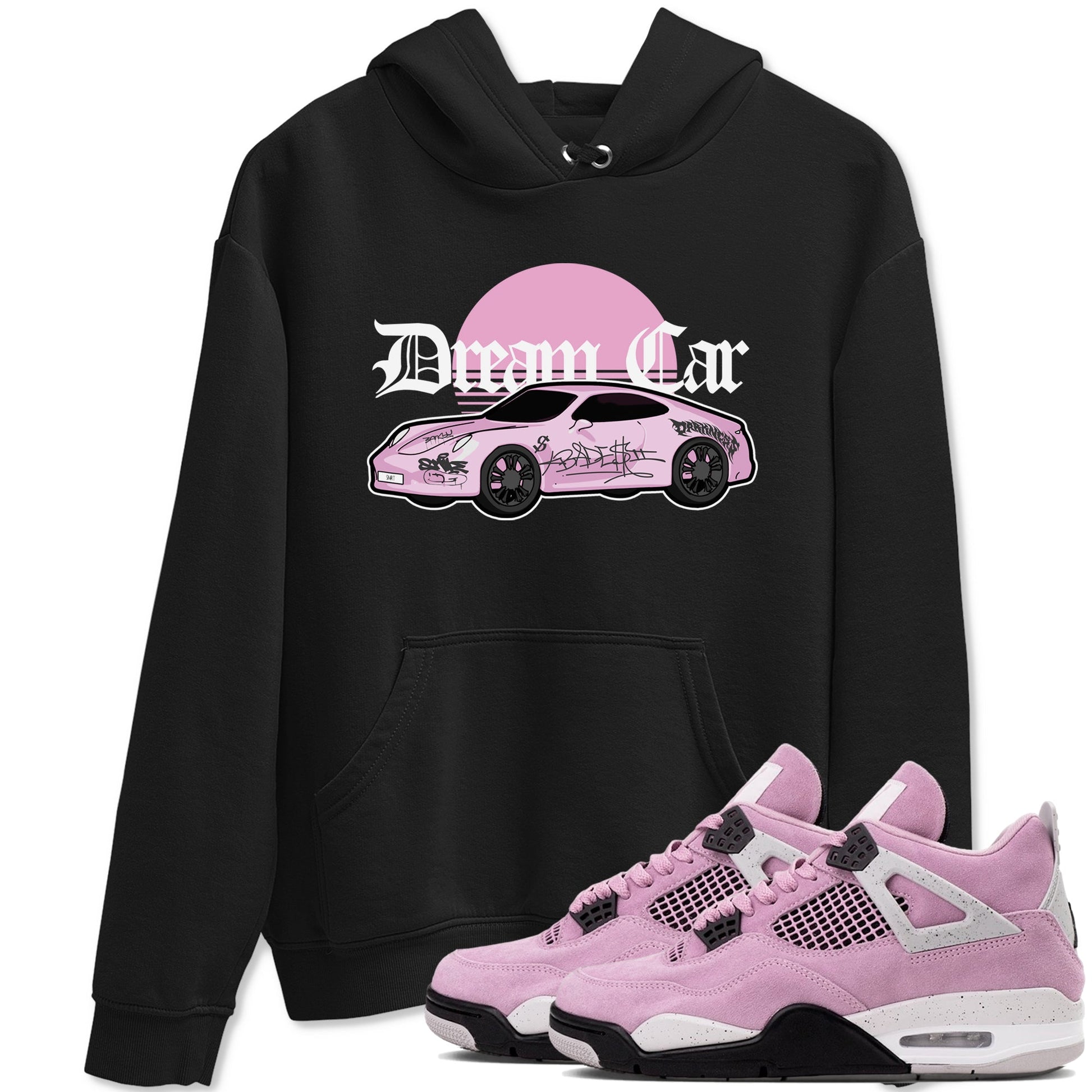 Dream Car Sneaker Tees - Air Jordan 4 Orchid