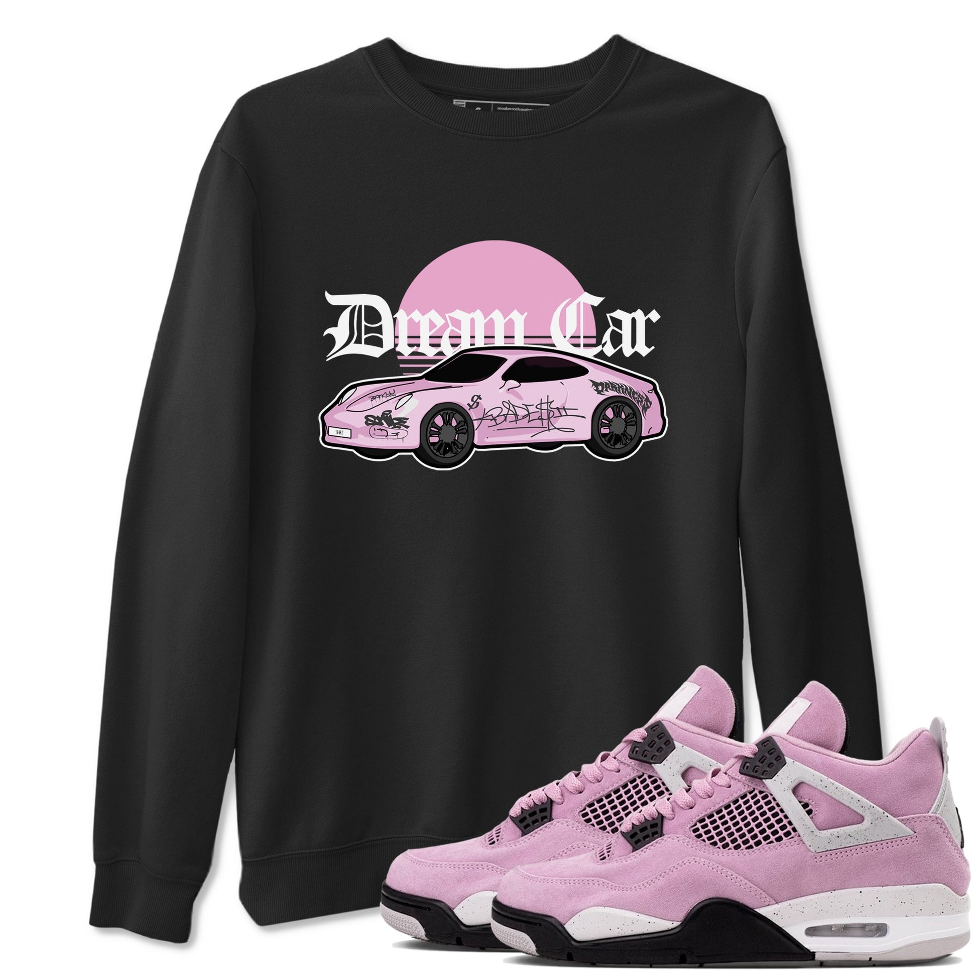 Dream Car Sneaker Tees - Air Jordan 4 Orchid