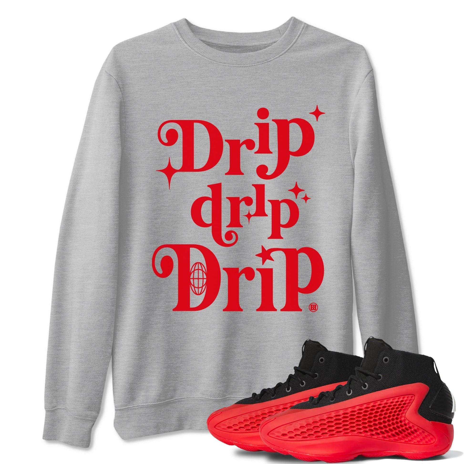 Drip Drip Drip Sneaker Tees - AE 1 Bred