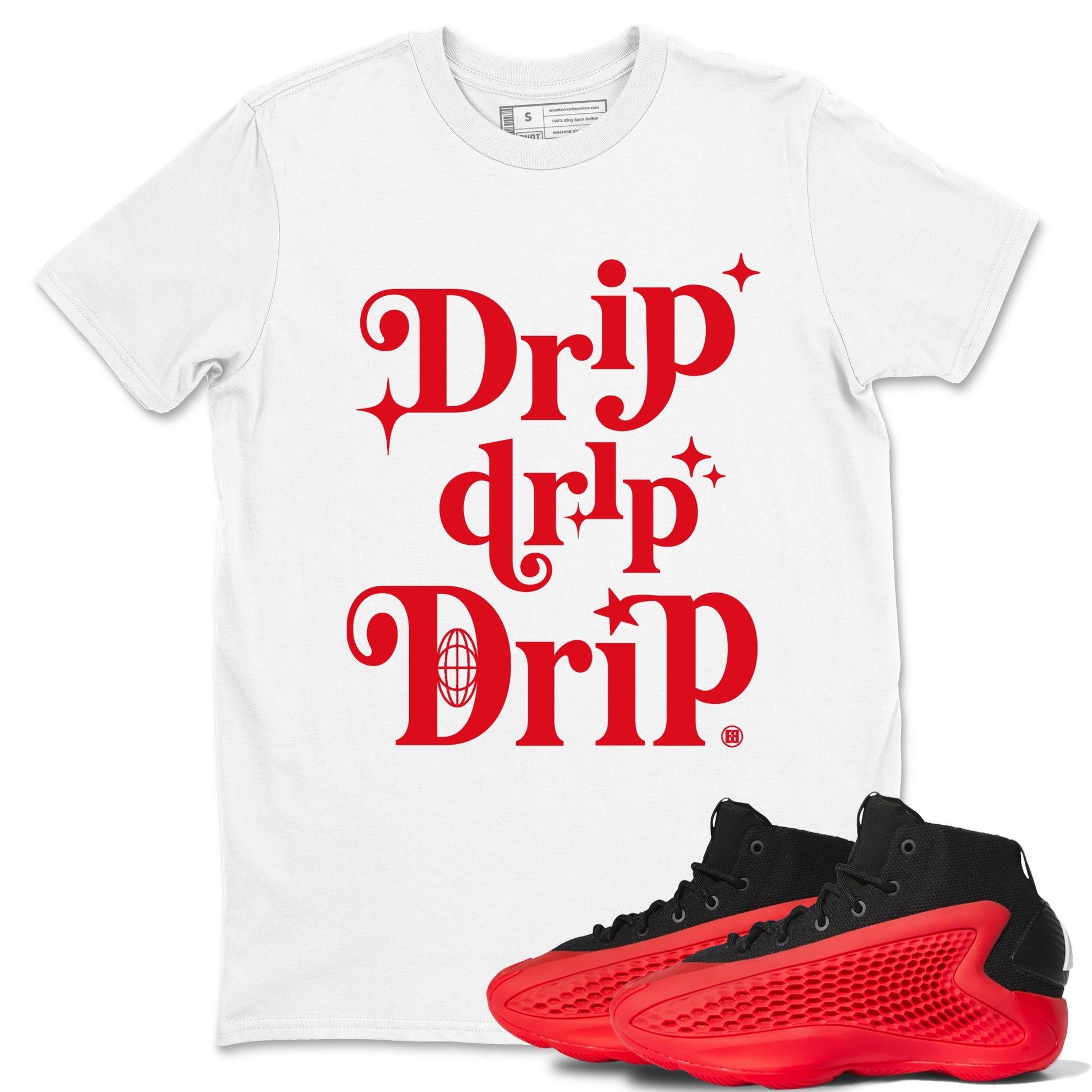 Drip Drip Drip Sneaker Tees - AE 1 Bred