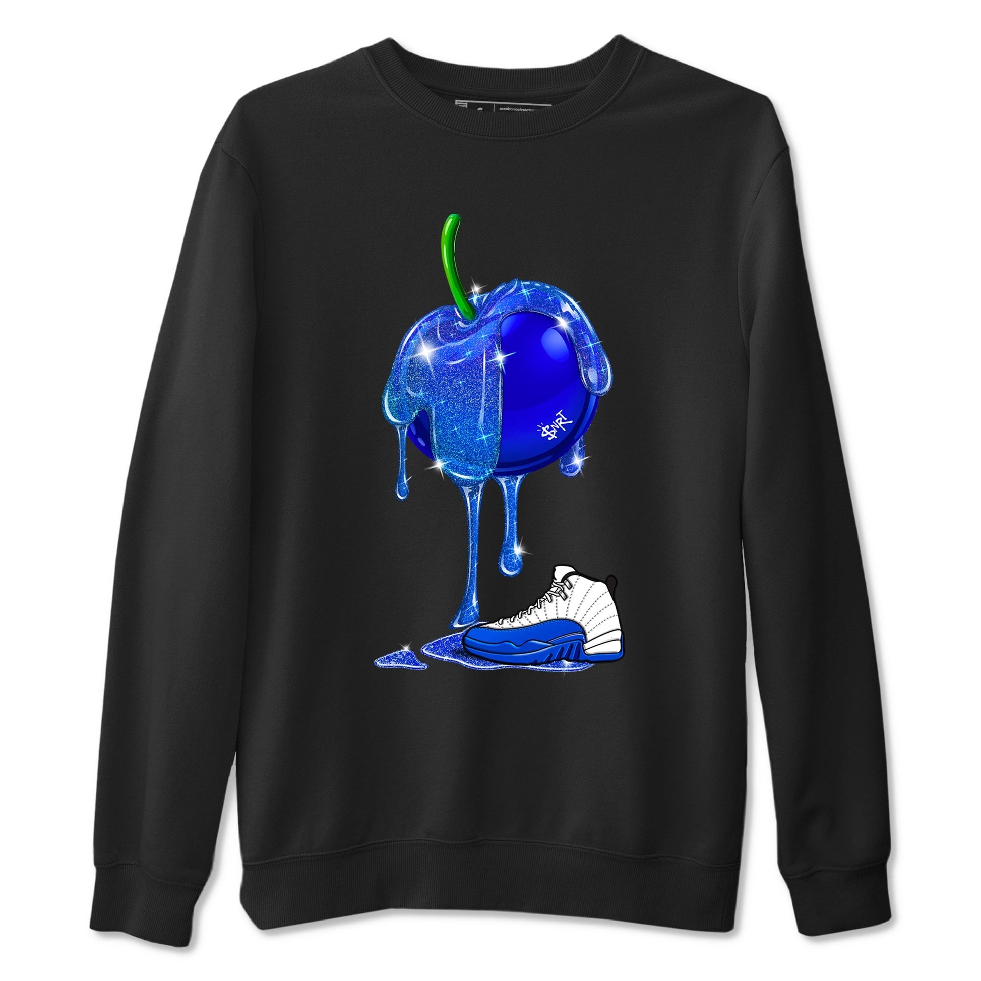 Dripping Blueberry Sneaker Tees - Air Jordan 12 Blueberry