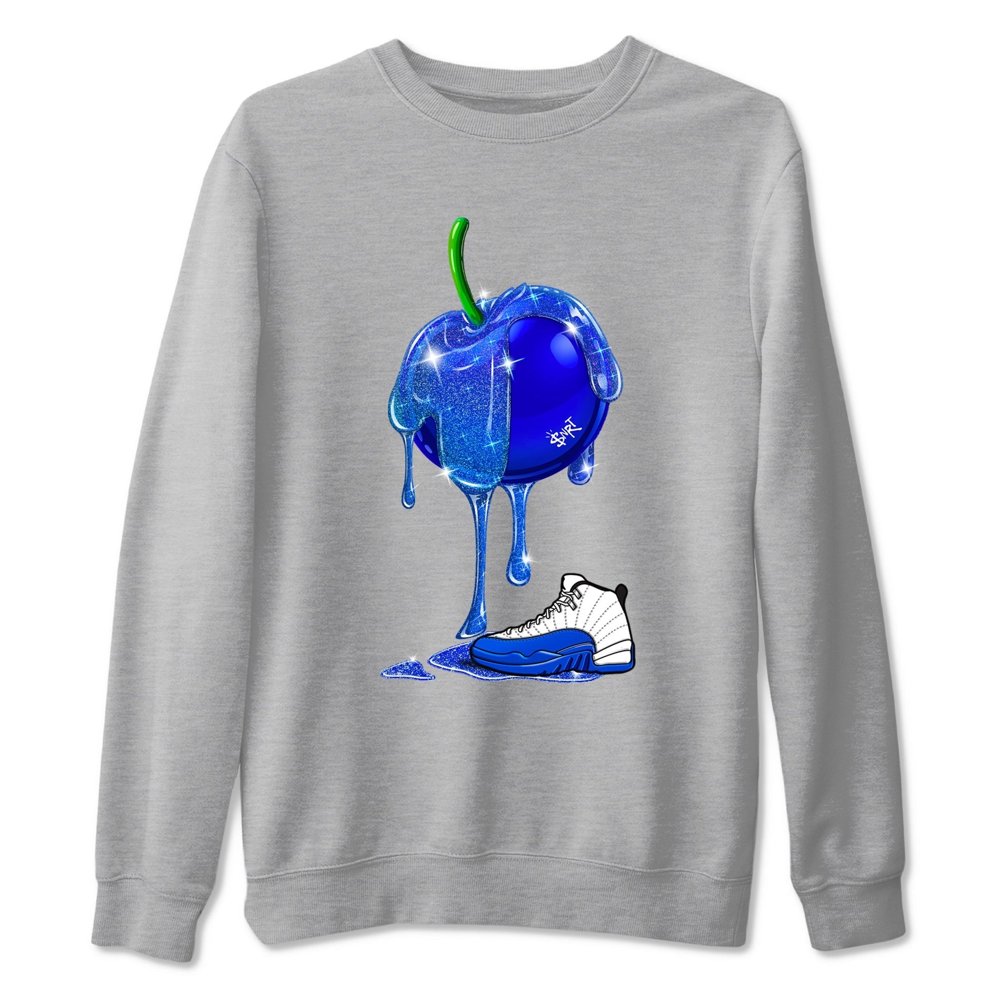 Dripping Blueberry Sneaker Tees - Air Jordan 12 Blueberry