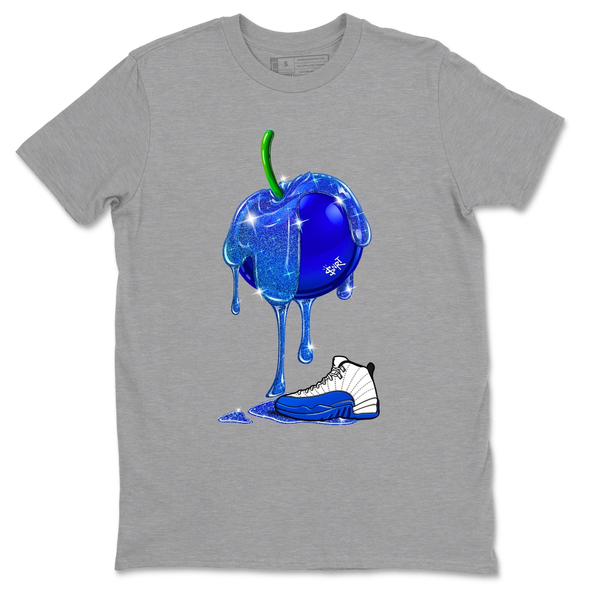 Dripping Blueberry Sneaker Tees - Air Jordan 12 Blueberry