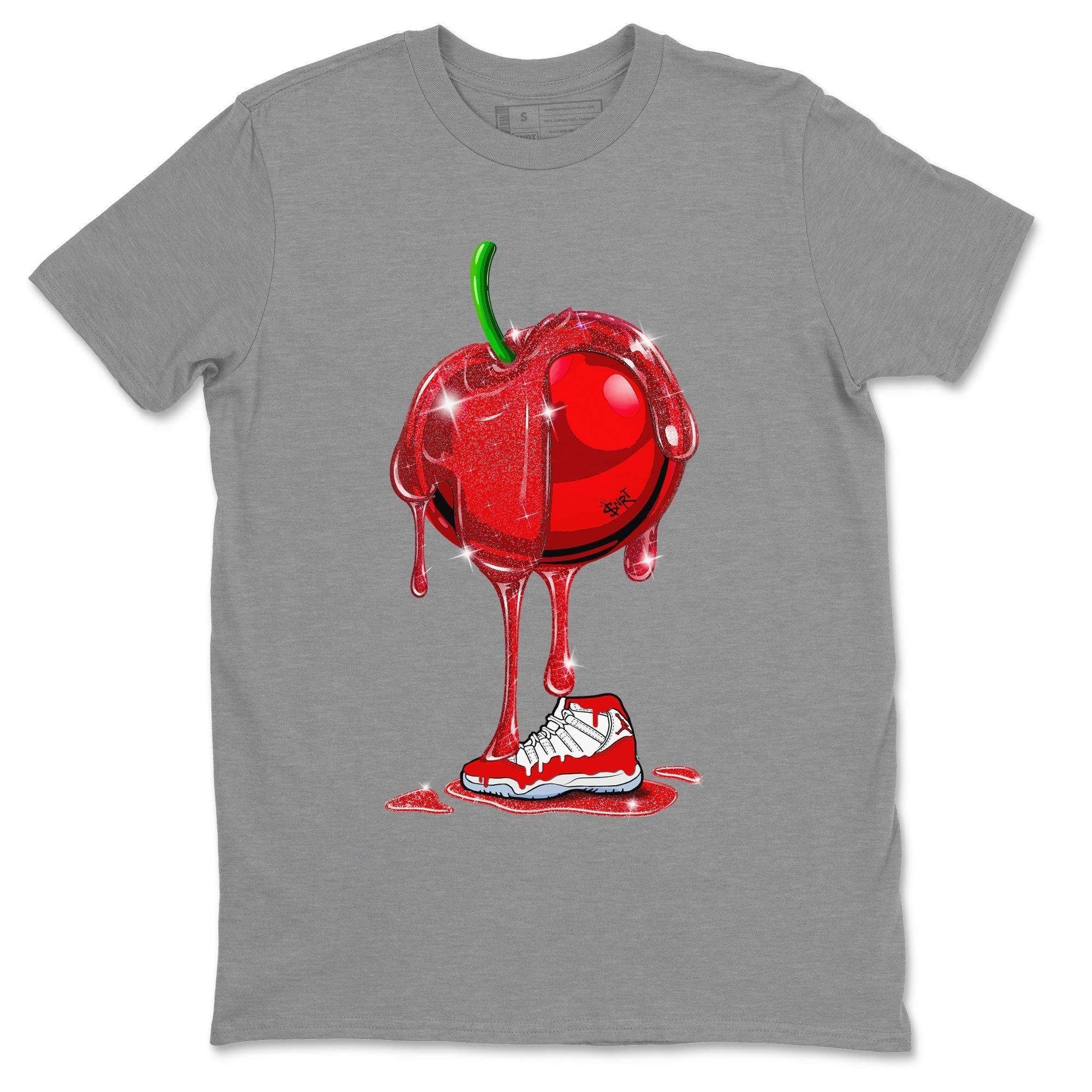 Dripping Cherries Unisex Tops - Air Jordan 11 Cherry
