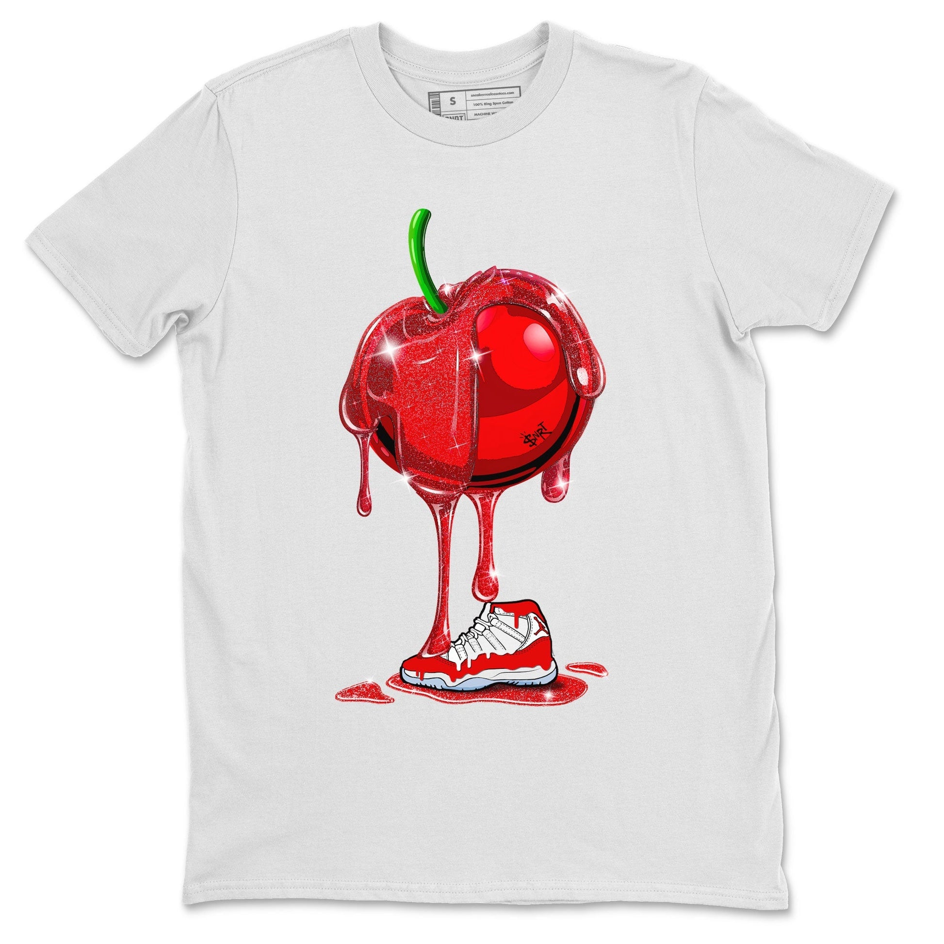 Dripping Cherries Unisex Tops - Air Jordan 11 Cherry
