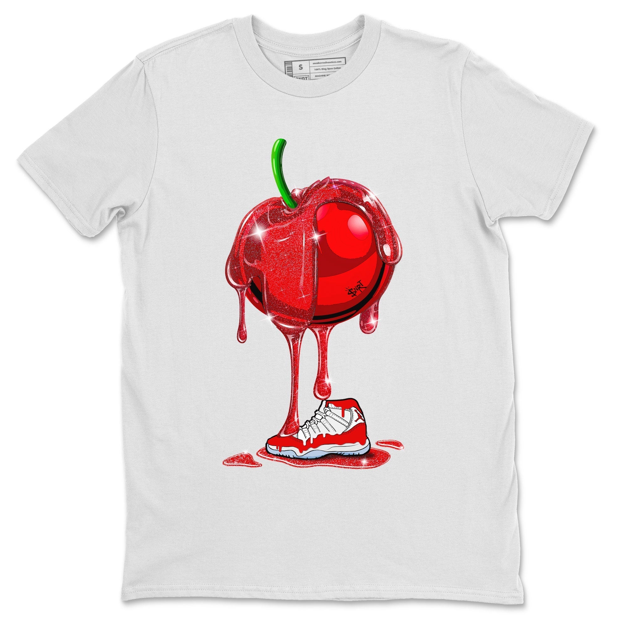 Dripping Cherries Unisex Tops - Air Jordan 11 Cherry