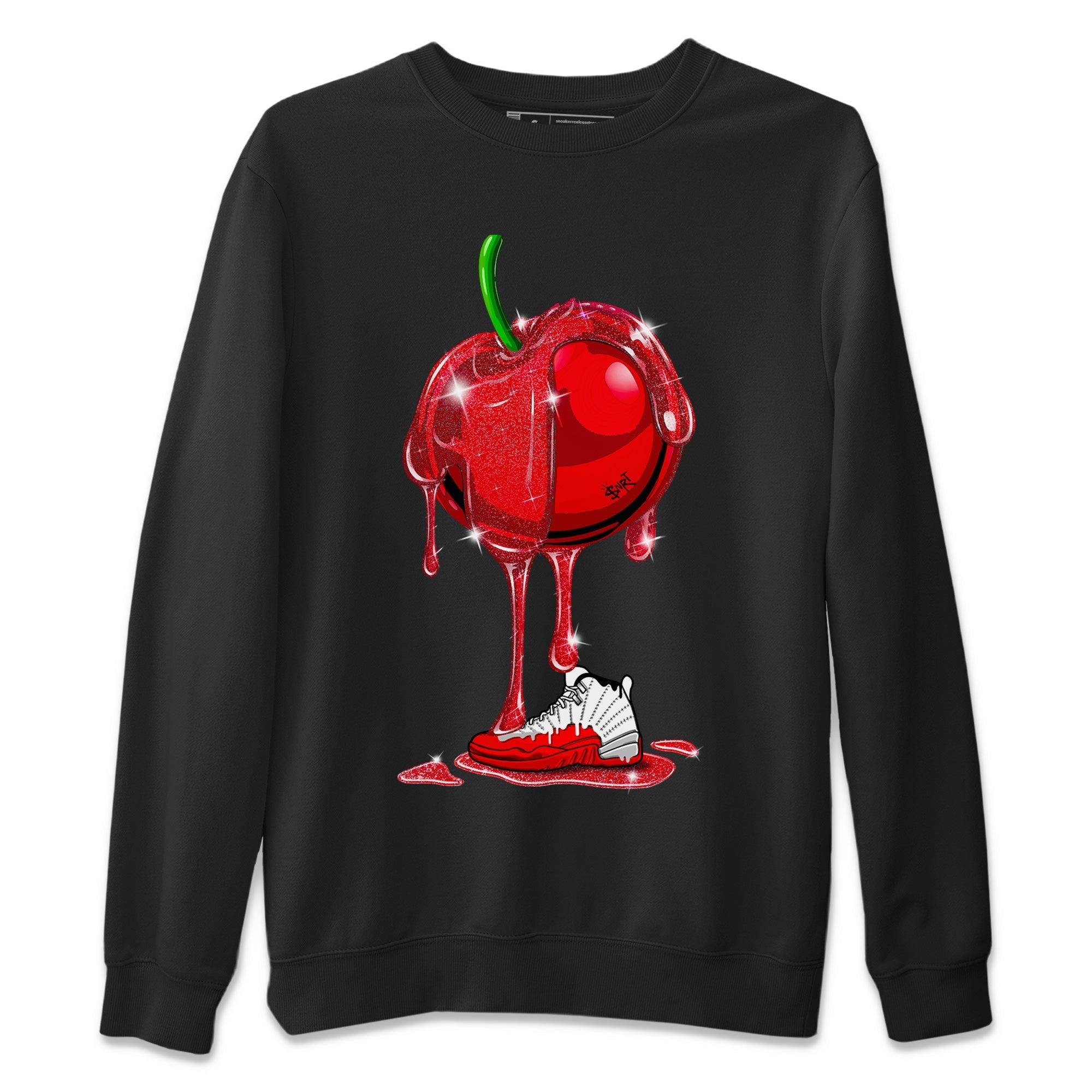 Dripping Cherries Unisex Tops - Air Jordan 12 Cherry