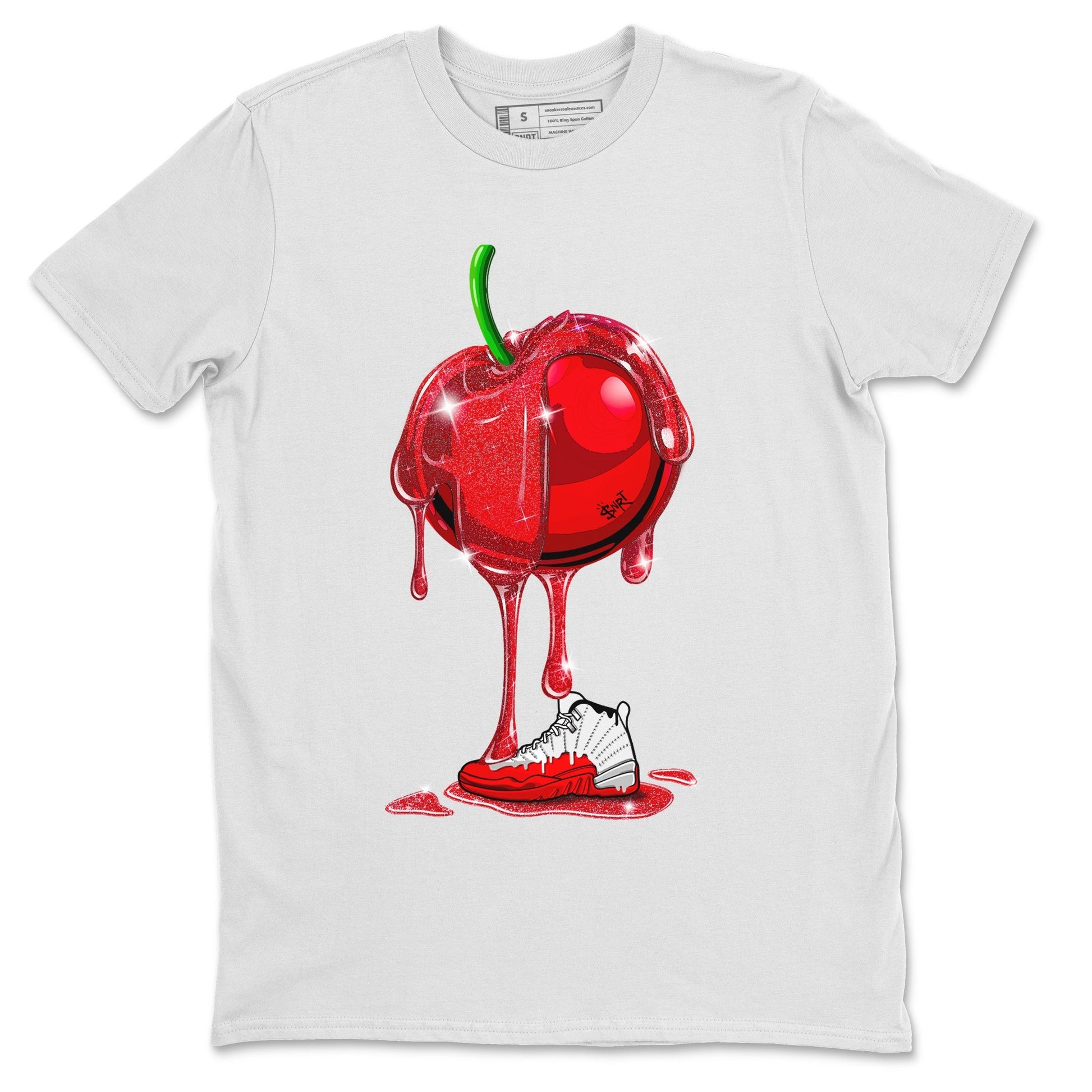 Dripping Cherries Unisex Tops - Air Jordan 12 Cherry