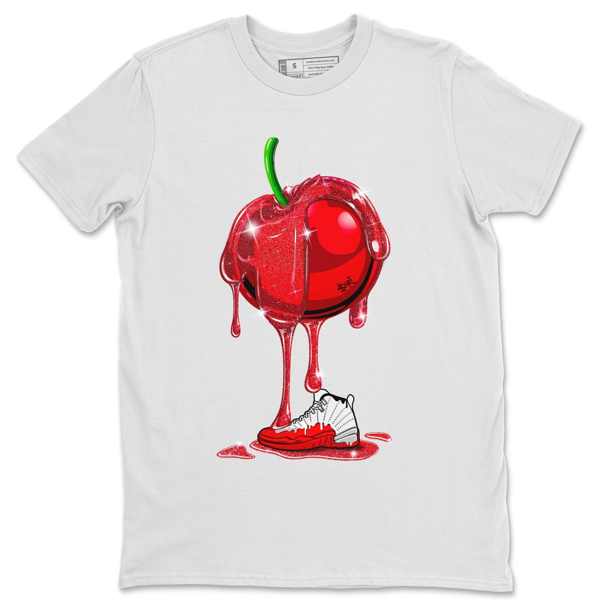 Dripping Cherries Unisex Tops - Air Jordan 12 Cherry