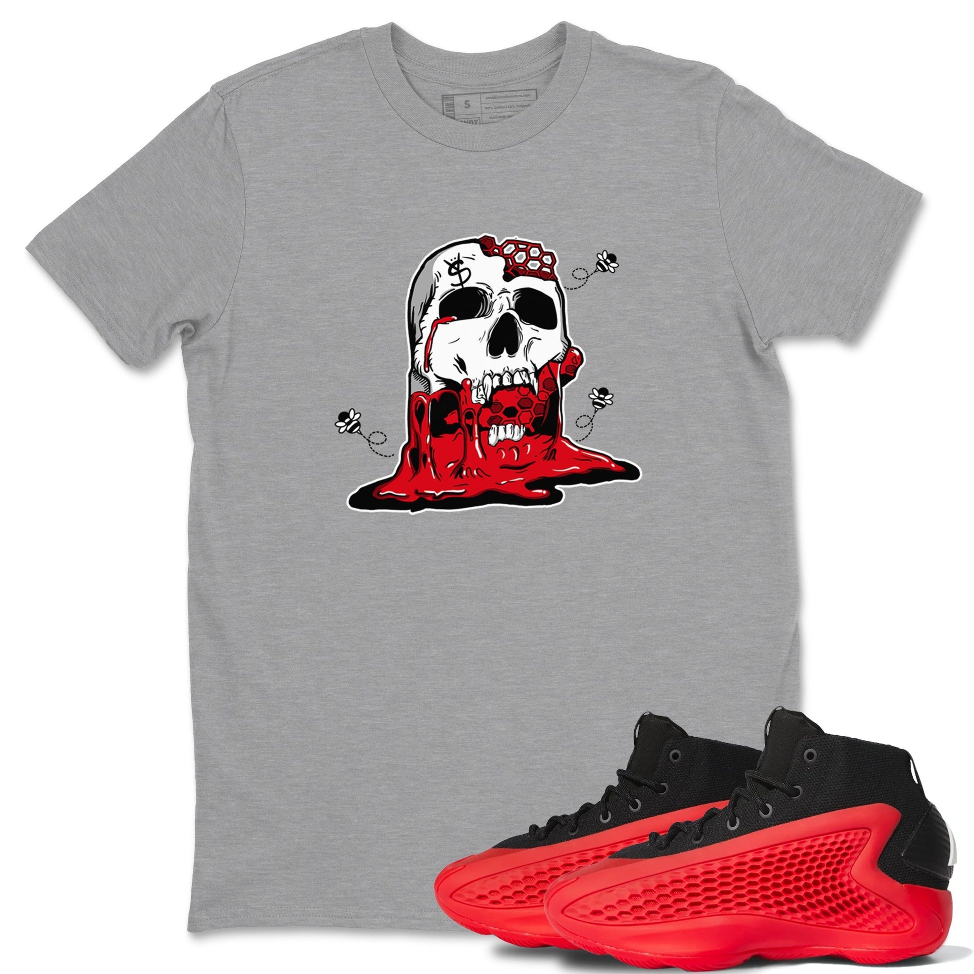 Dripping Honey Skullhead Sneaker Tees - AE 1 Bred