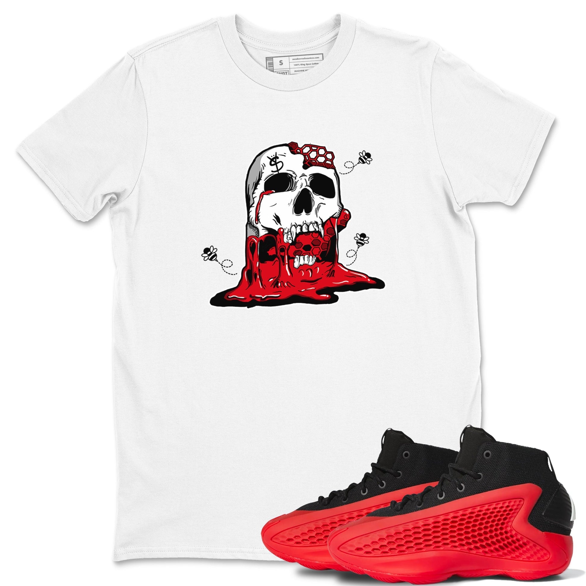 Dripping Honey Skullhead Sneaker Tees - AE 1 Bred