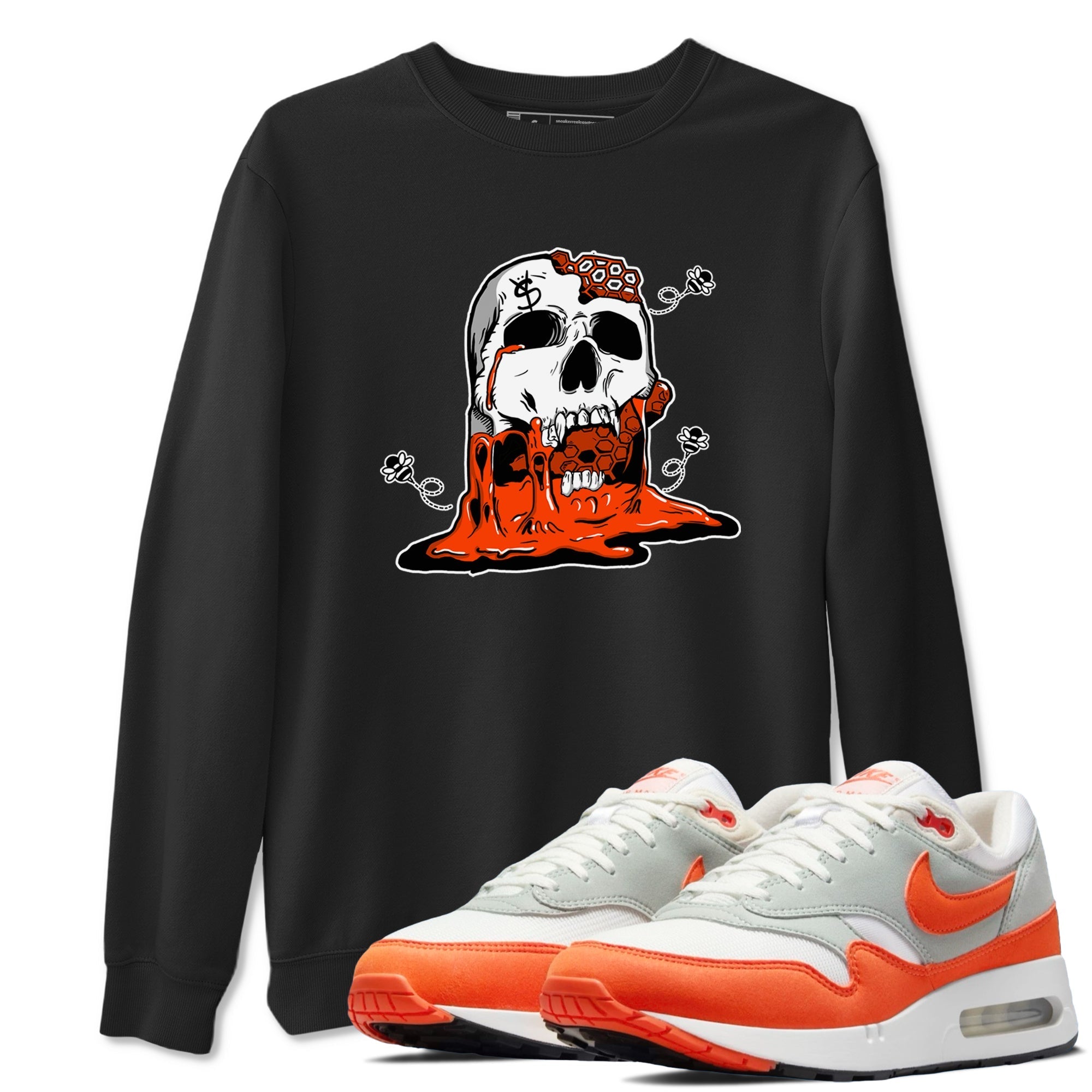 Dripping Honey Skullhead Sneaker Tees - Air Max 1 Cosmic Clay