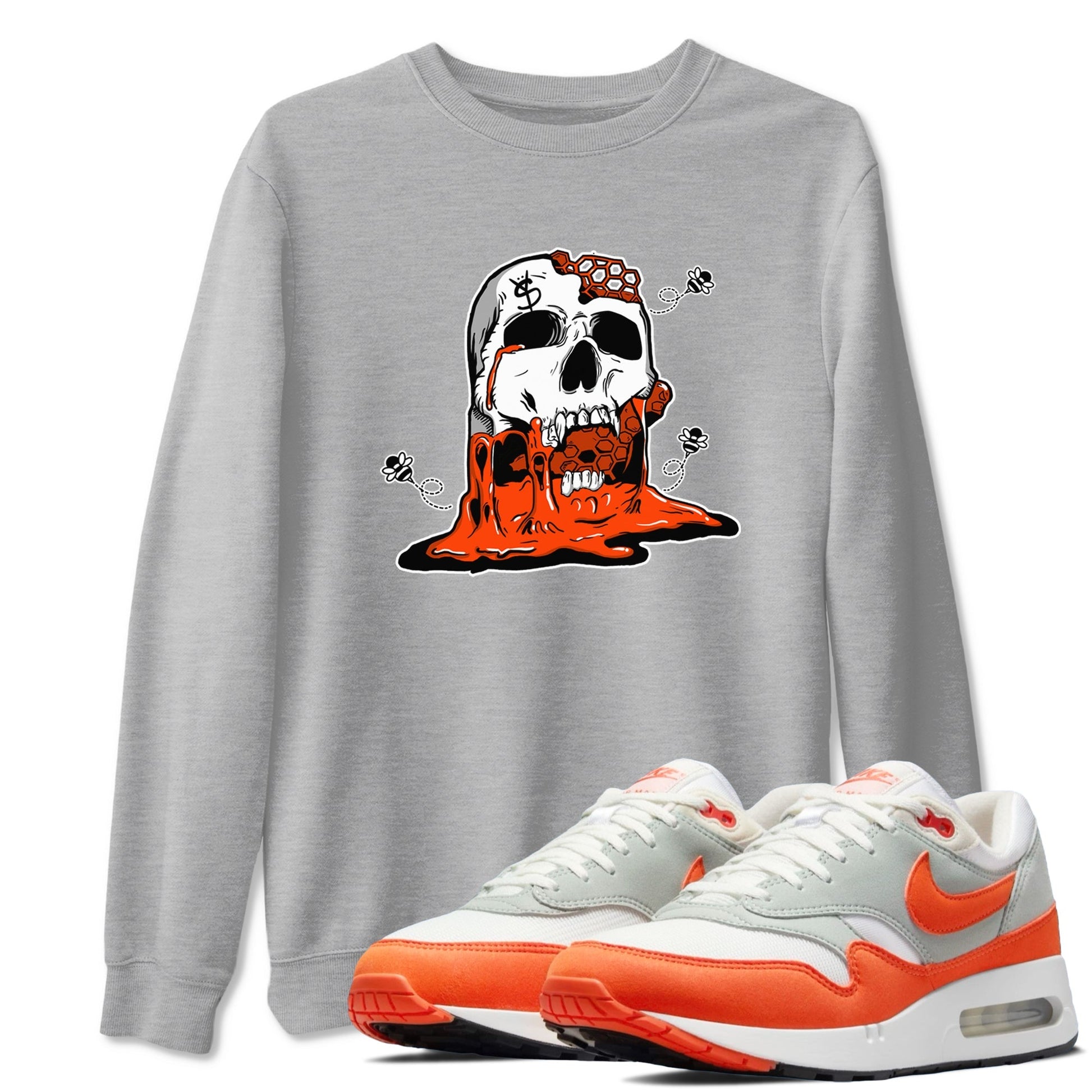 Dripping Honey Skullhead Sneaker Tees - Air Max 1 Cosmic Clay