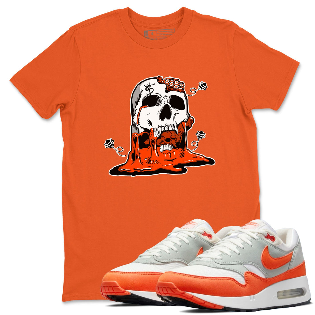 Dripping Honey Skullhead Sneaker Tees - Air Max 1 Cosmic Clay