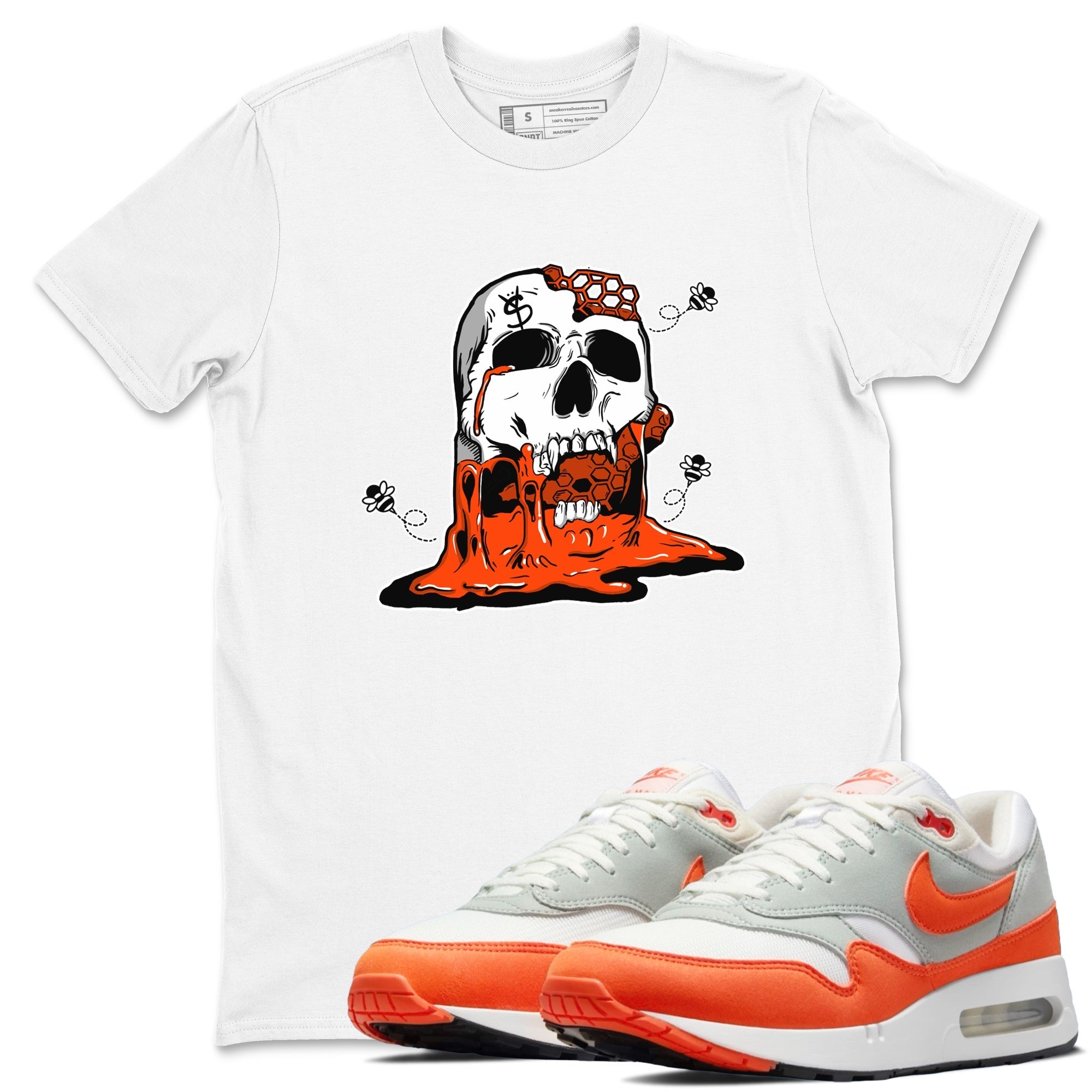 Dripping Honey Skullhead Sneaker Tees - Air Max 1 Cosmic Clay