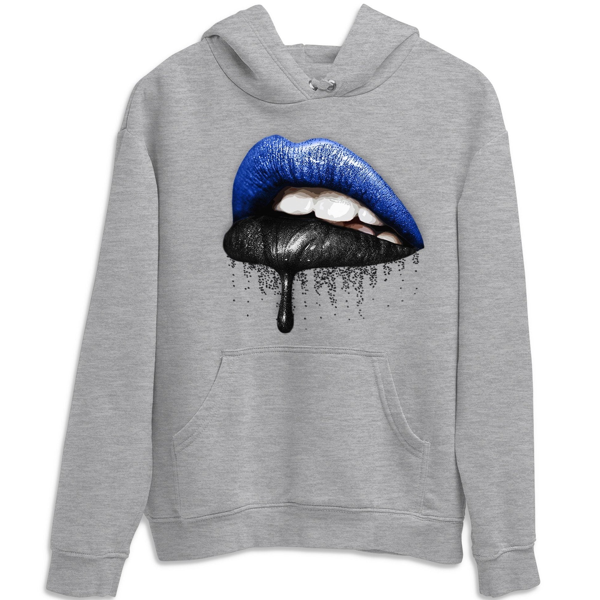 Dripping Lips Unisex Tops - Air Jordan 1 Royal Black