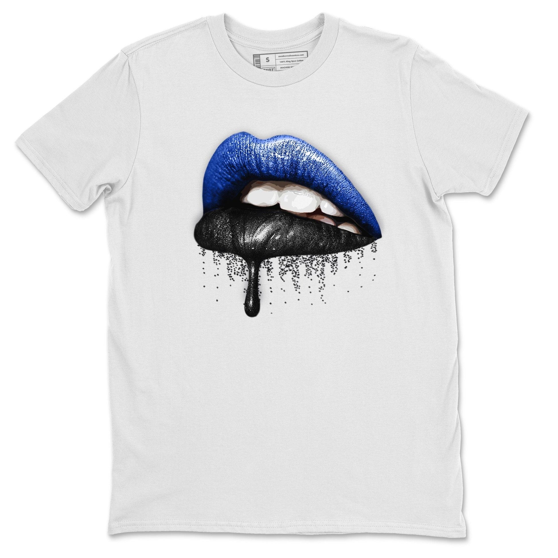 Dripping Lips Unisex Tops - Air Jordan 1 Royal Black