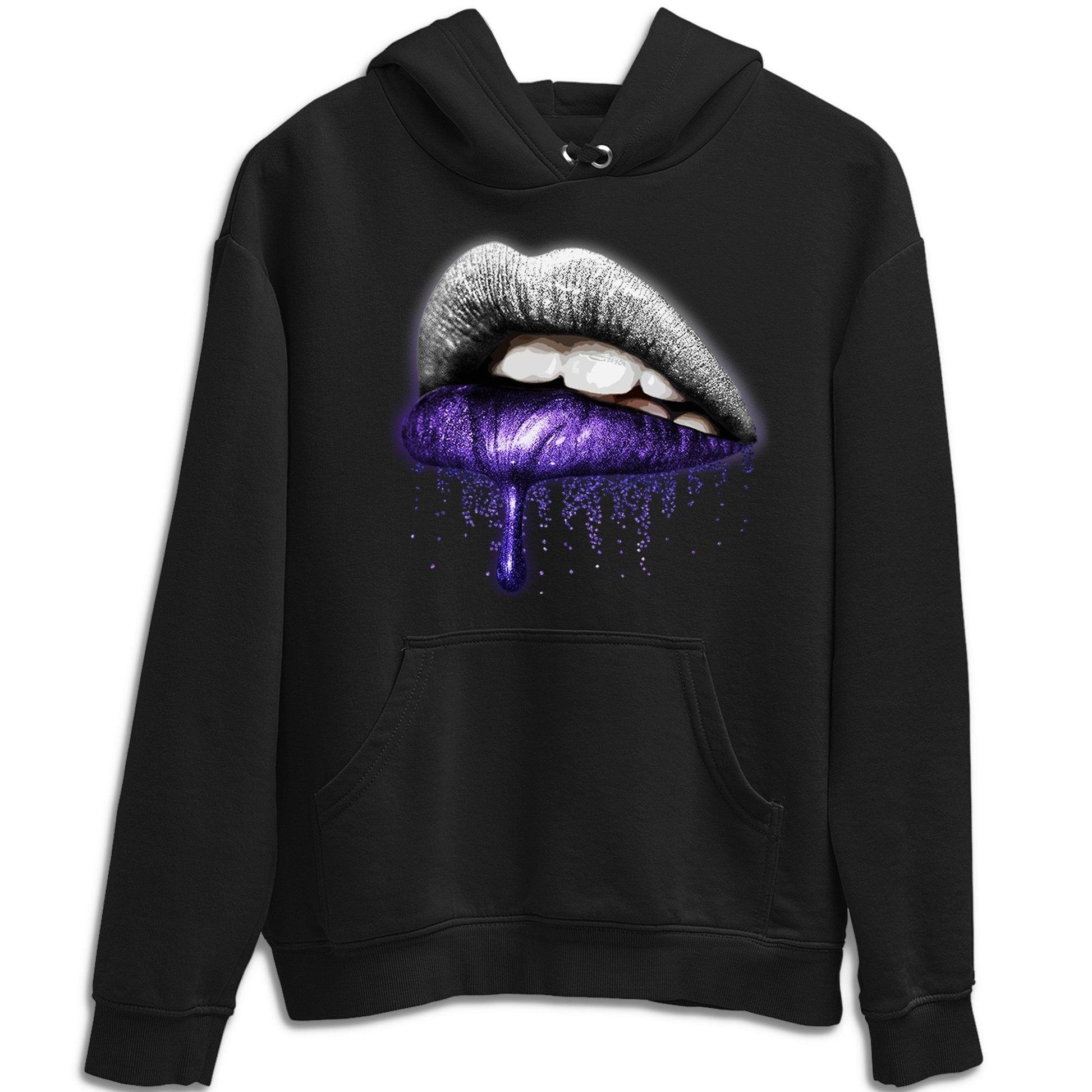 Dripping Lips Unisex Tops - Air Jordan 1 WMNS Court Purple