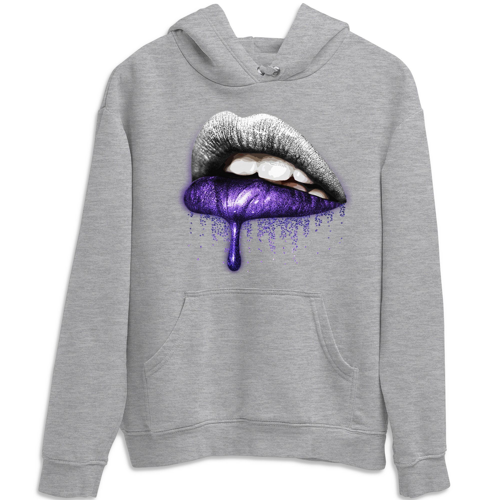 Dripping Lips Unisex Tops - Air Jordan 1 WMNS Court Purple
