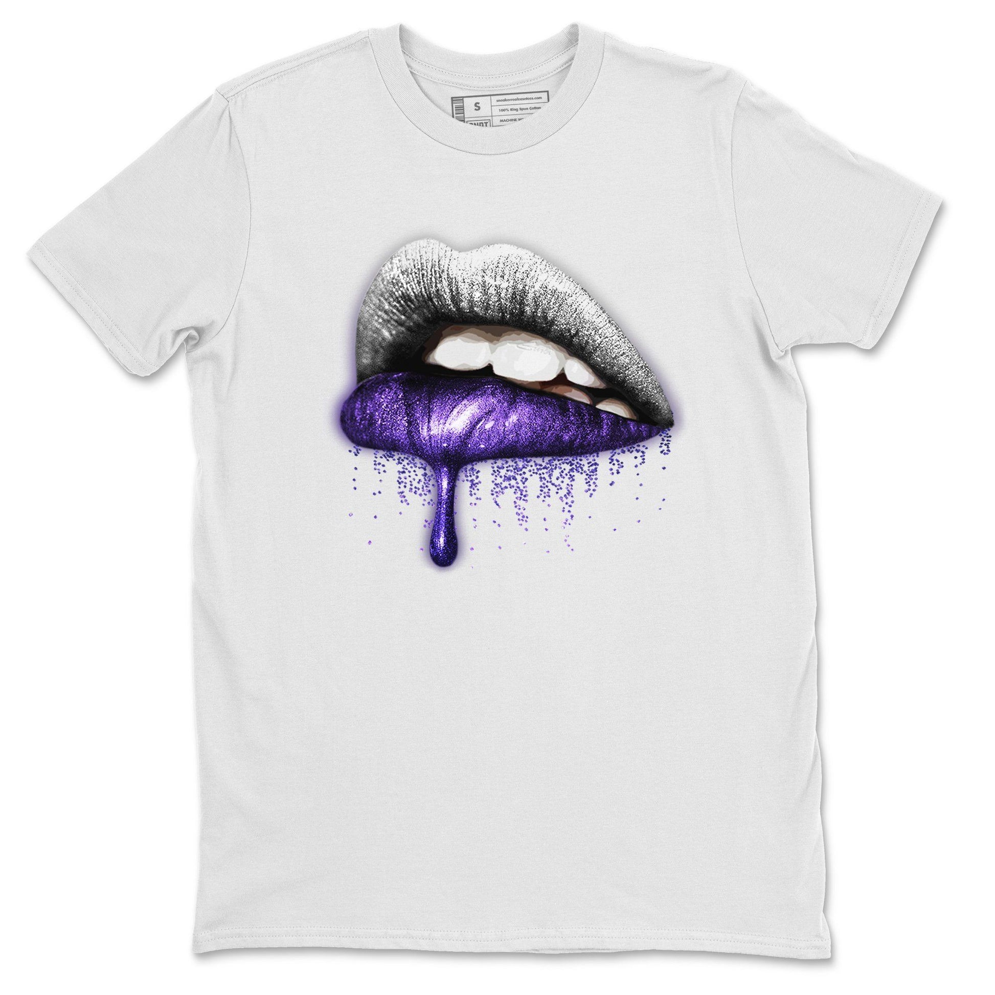 Dripping Lips Unisex Tops - Air Jordan 1 WMNS Court Purple