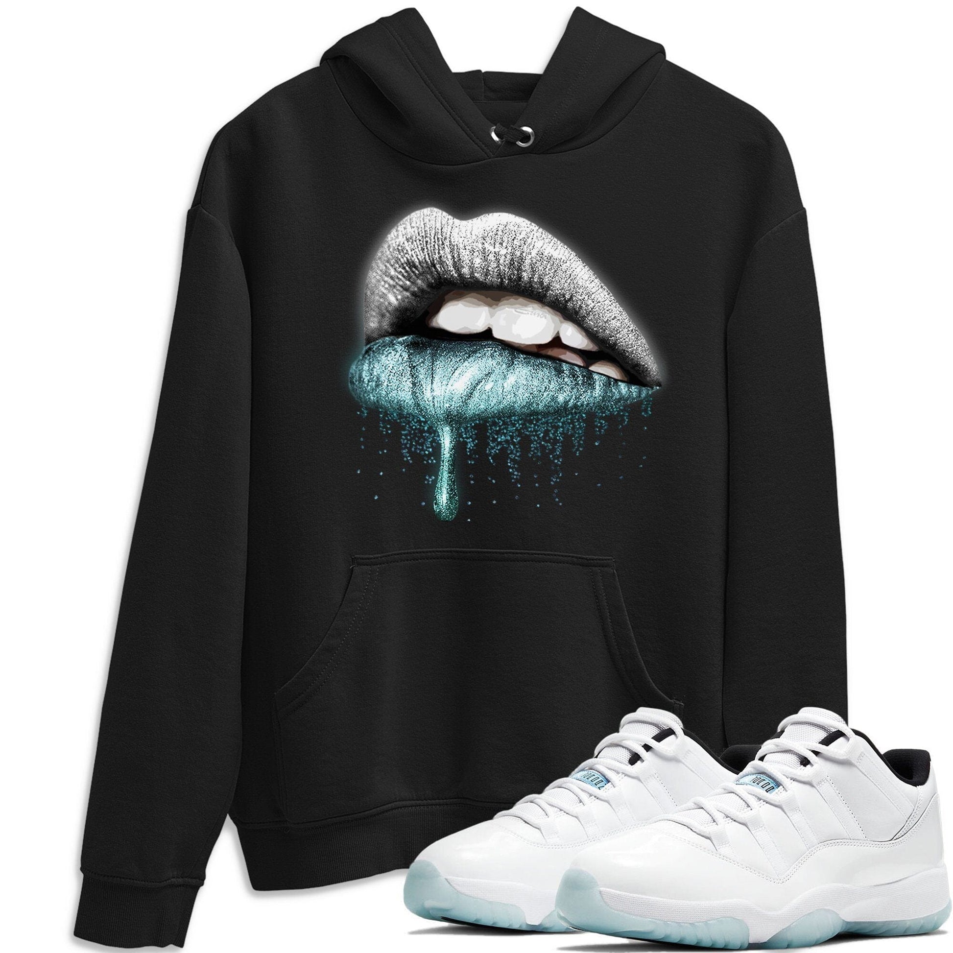 Dripping Lips Unisex Tops - Air Jordan 11 Legend Blue