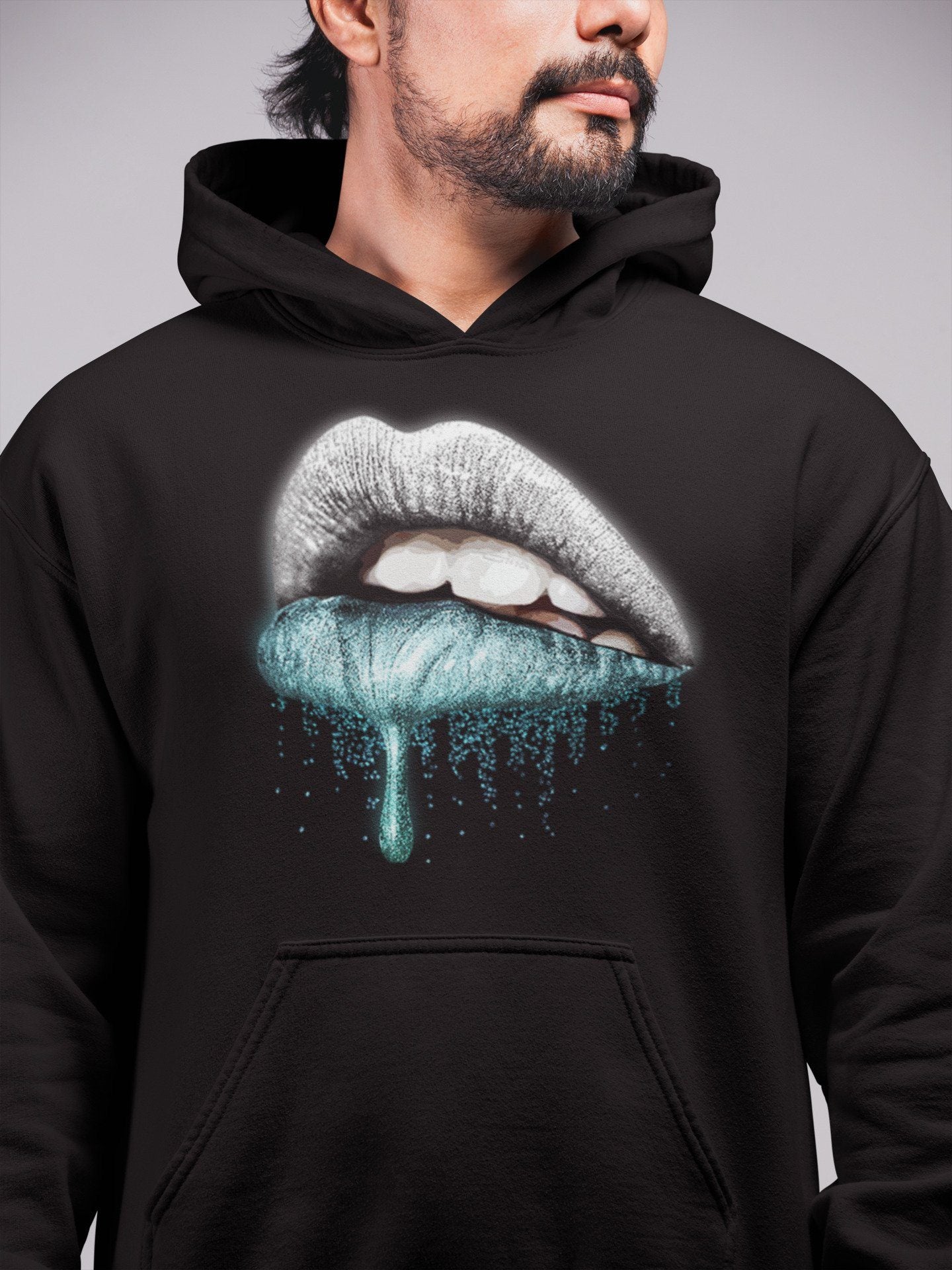 Dripping Lips Unisex Tops - Air Jordan 11 Legend Blue