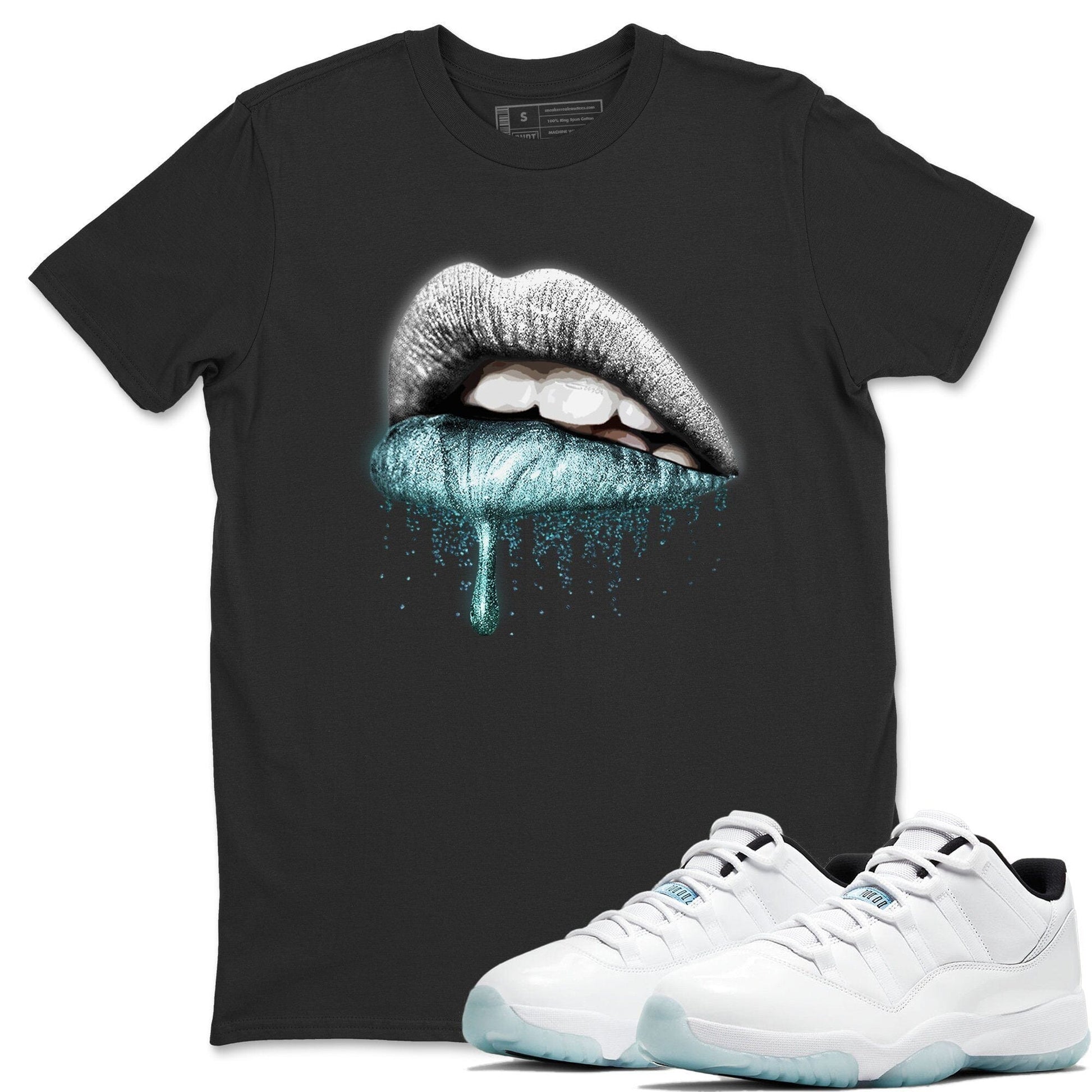 Dripping Lips Unisex Tops - Air Jordan 11 Legend Blue