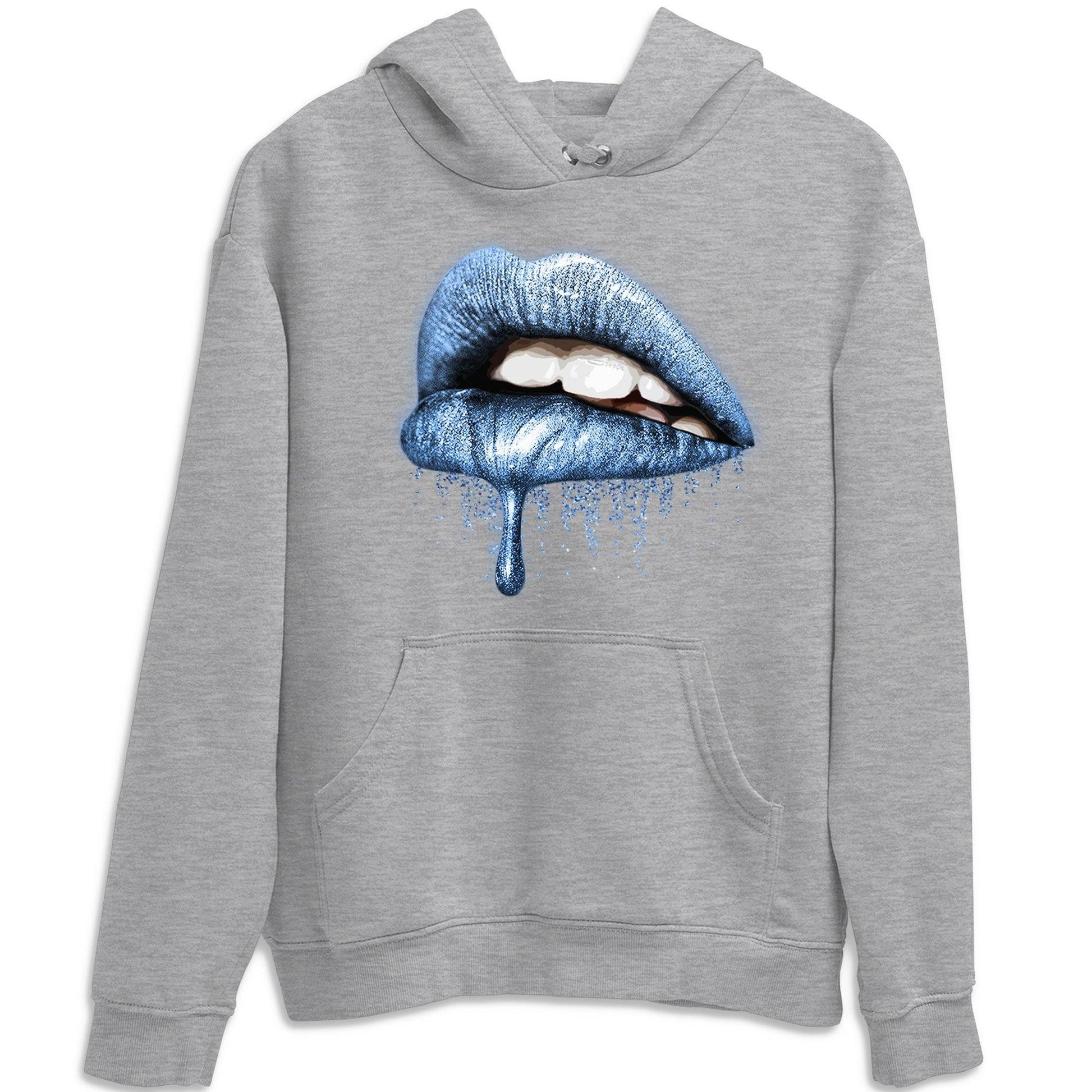 Dripping Lips Unisex Tops - Air Jordan 1 University Blue