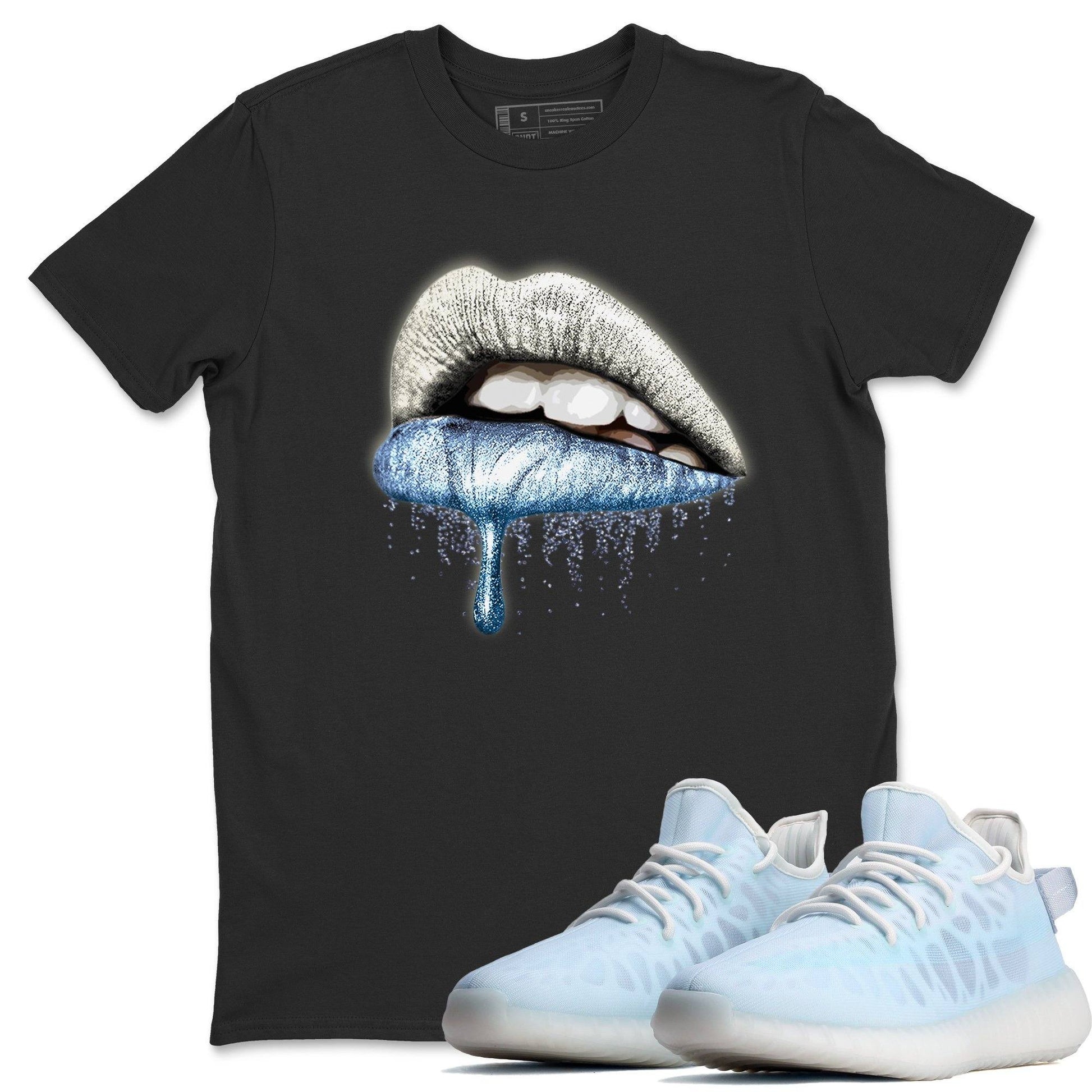 Dripping Lips Unisex Tops - Yeezy 350 Mono Ice