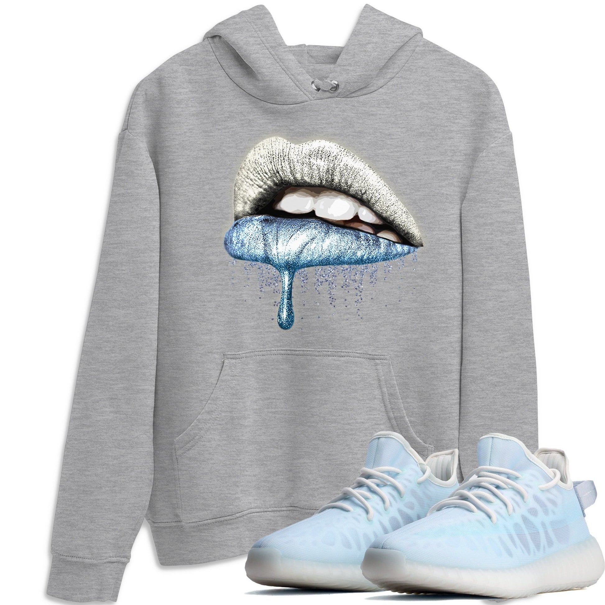 Dripping Lips Unisex Tops - Yeezy 350 Mono Ice