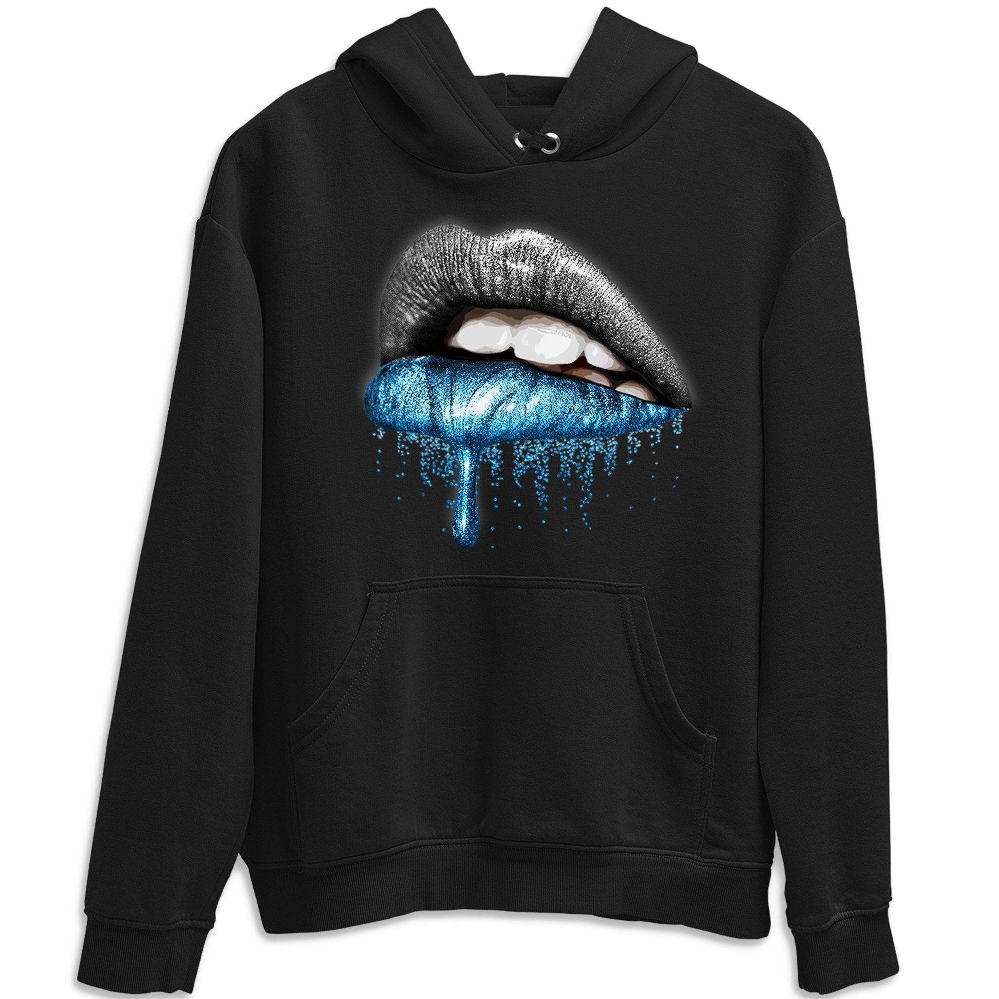 Dripping Lips Unisex Tops - Yeezy 700 Bright Cyan