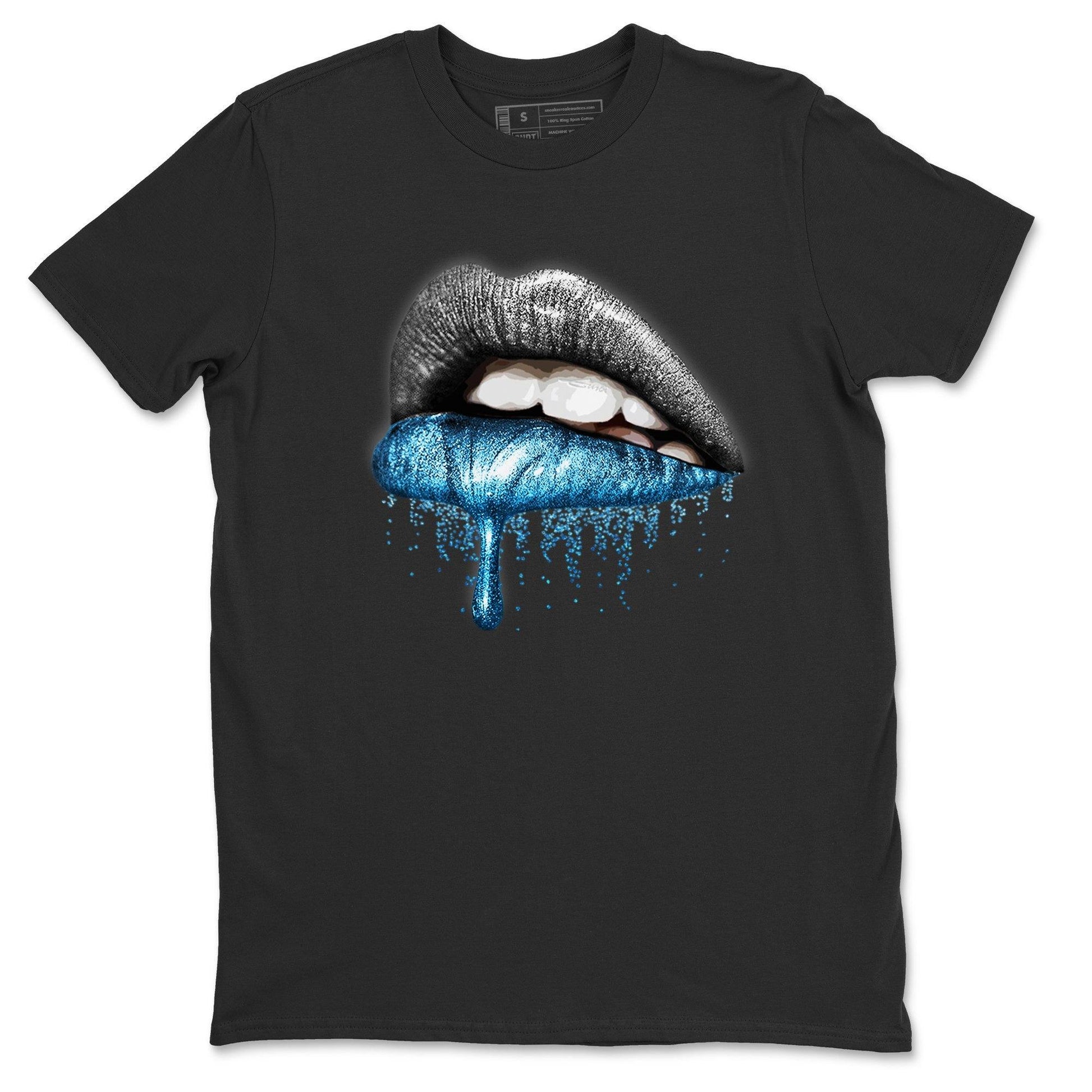 Dripping Lips Unisex Tops - Yeezy 700 Bright Cyan