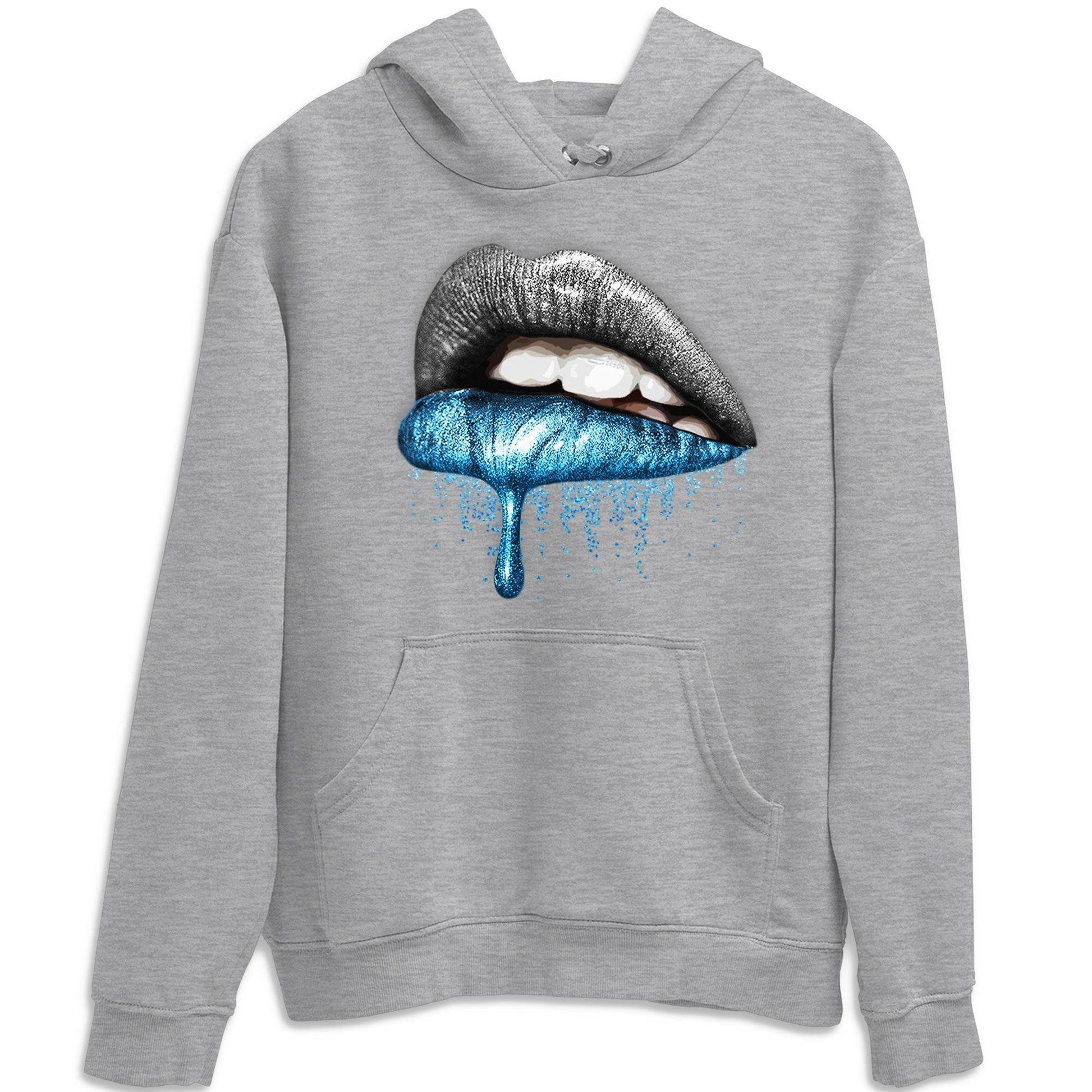 Dripping Lips Unisex Tops - Yeezy 700 Bright Cyan
