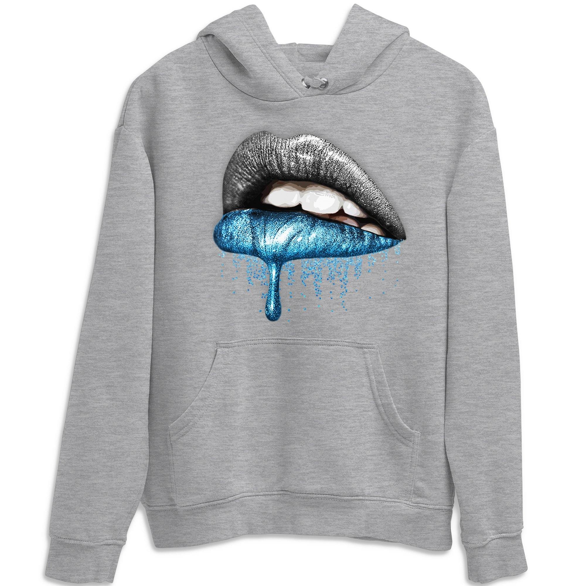 Dripping Lips Unisex Tops - Yeezy 700 Bright Cyan