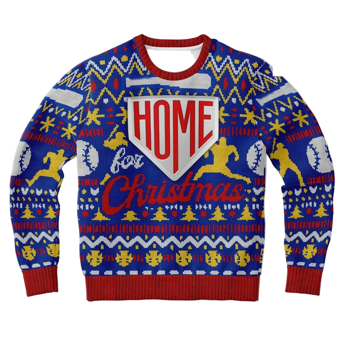 Driving Home For Tacky Baseball Lover Sports Lover 3d Ugly Christmas Sweater ? Usalast